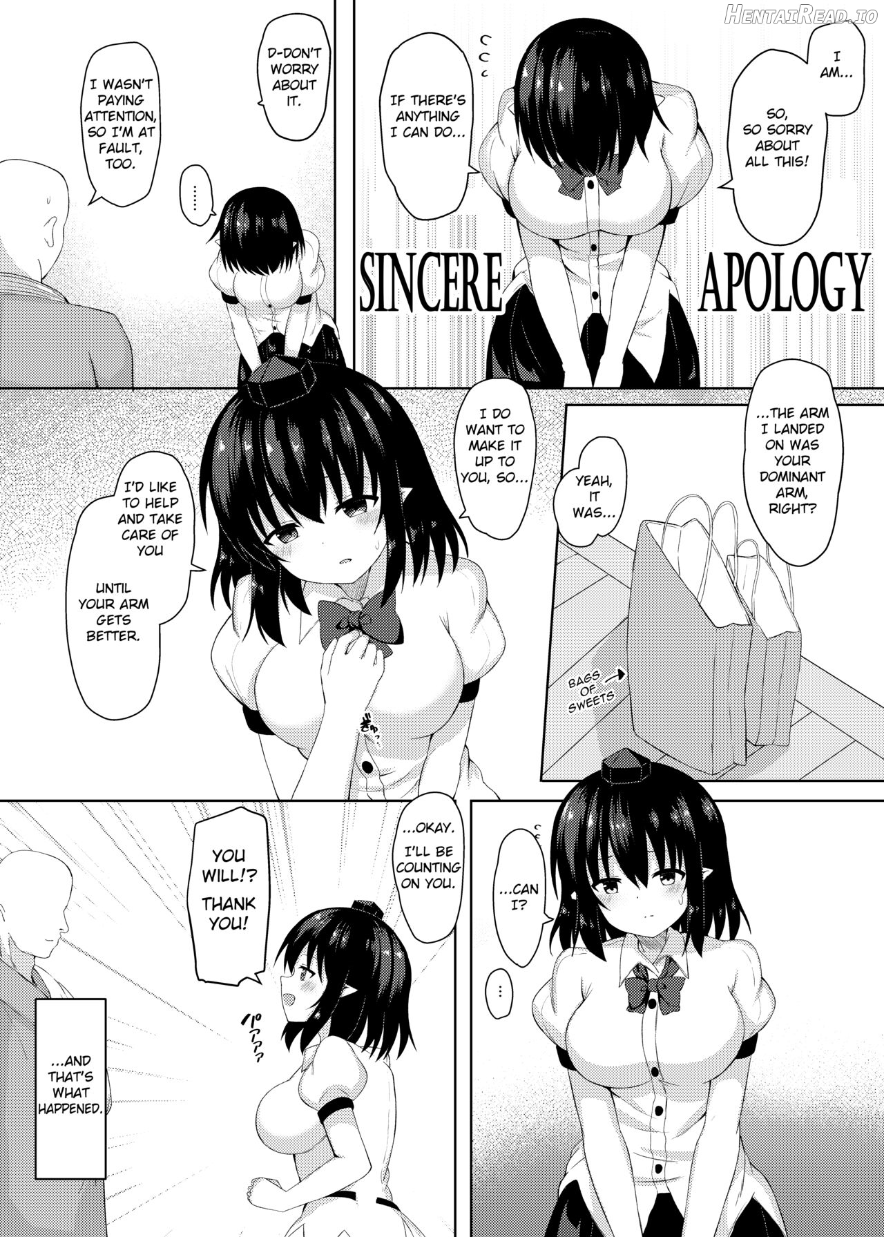 Ecchi na Tengu no Otetsudai-san Chapter 1 - page 4