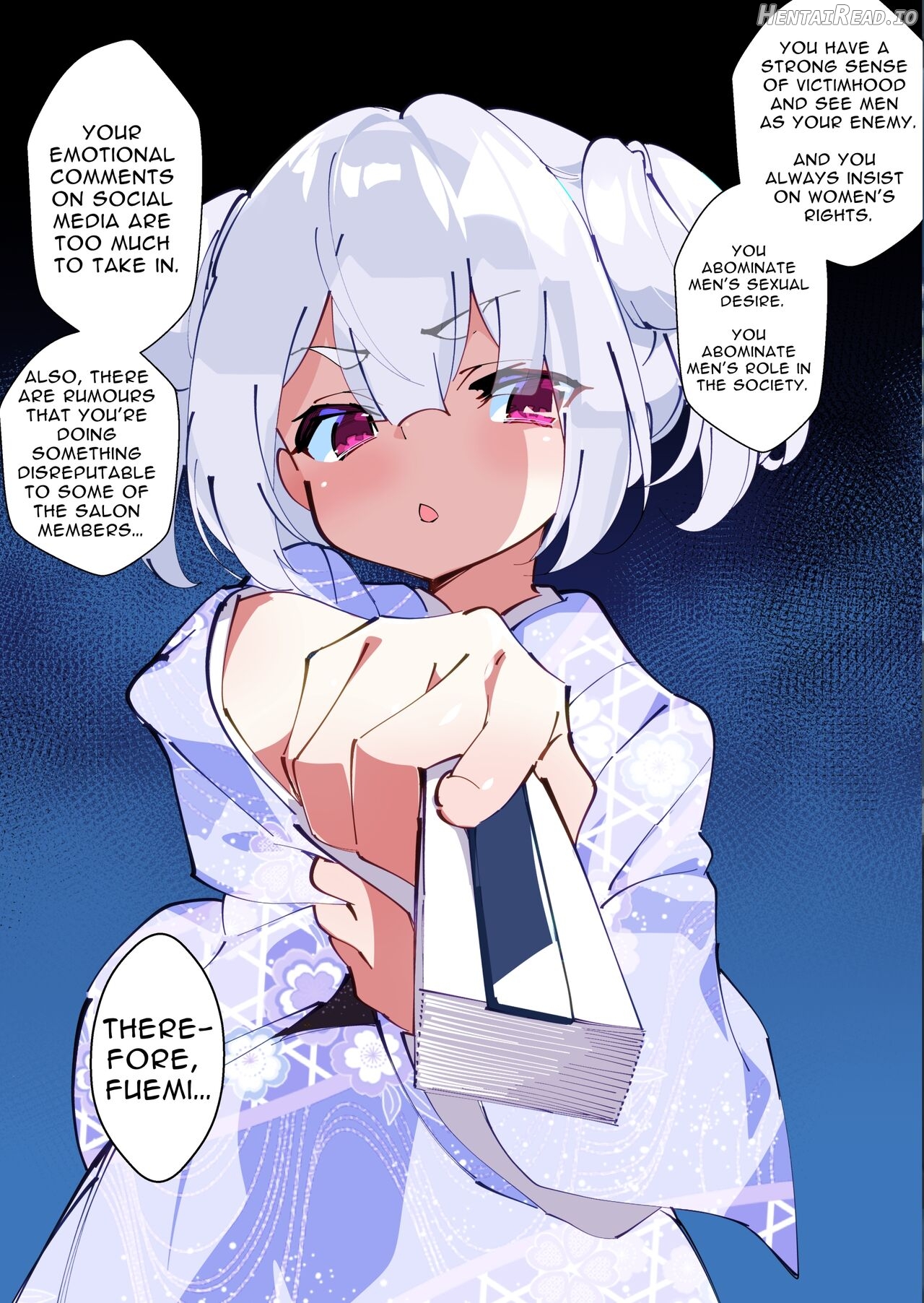 Otokogirai o Kojiraseta Onna ni Chinko Hayashite Mita Kekka Chapter 1 - page 56