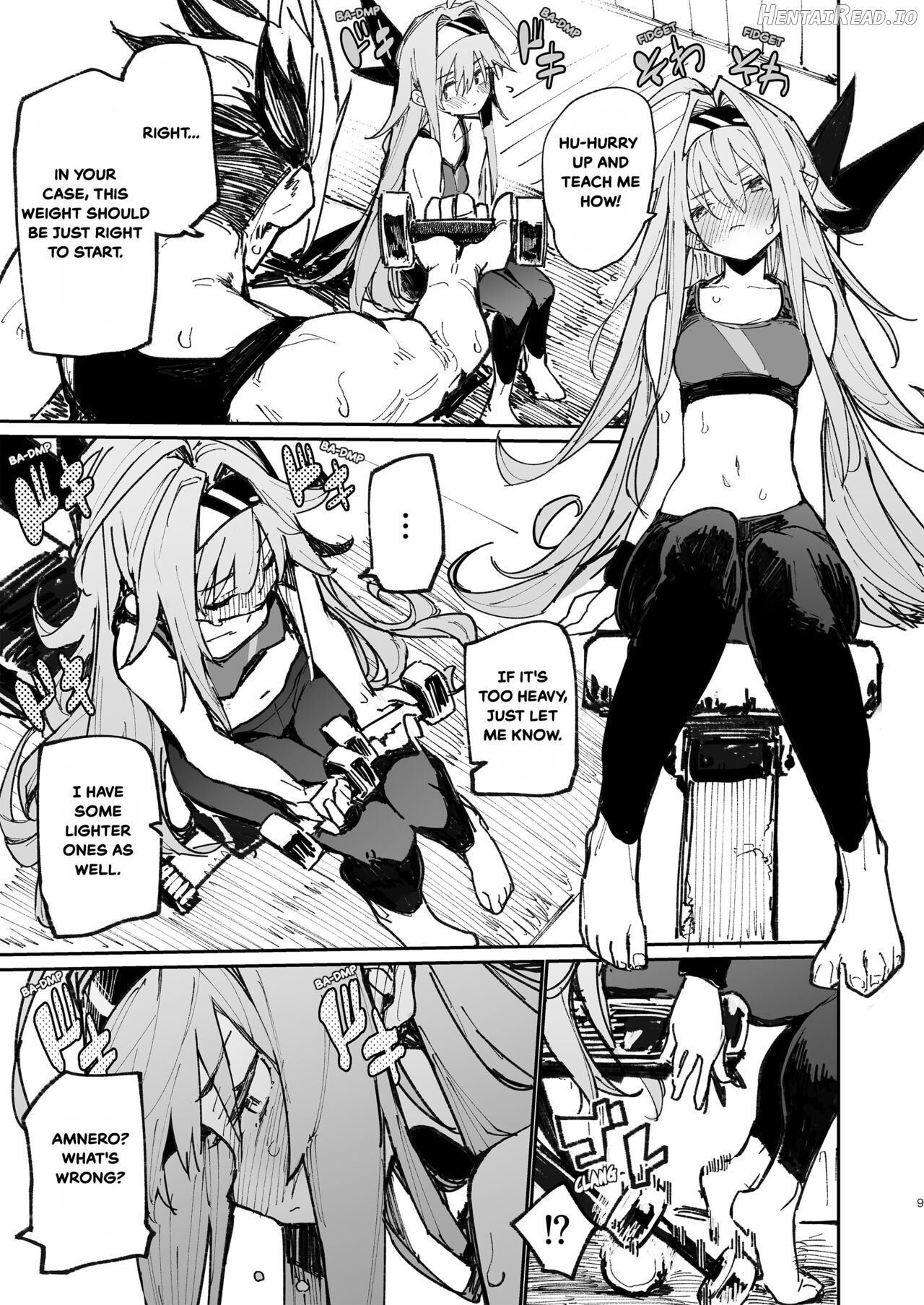 AMNERO Hentai Chapter 4 - page 8