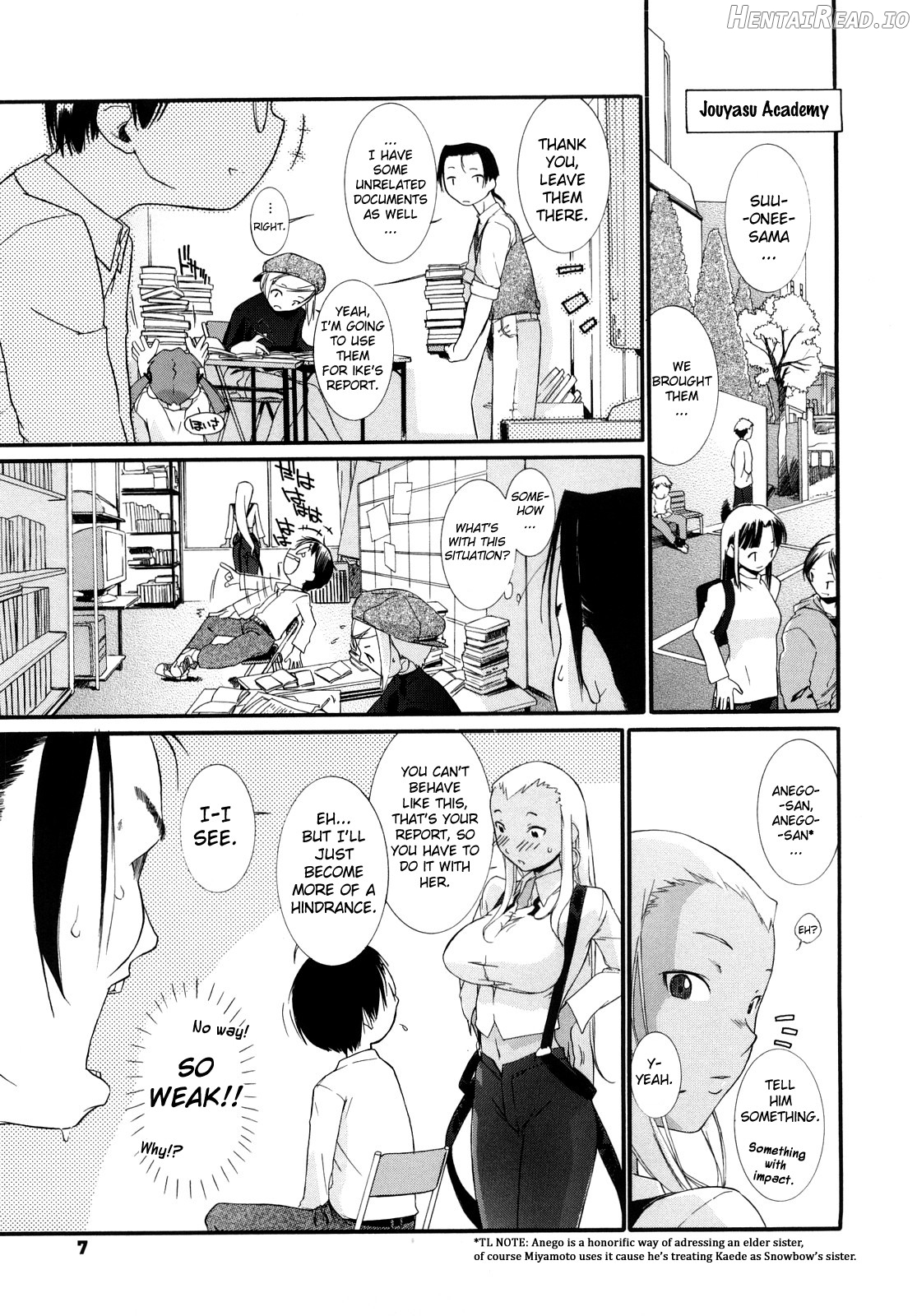 3 Angels Short Full Passion - Decensored Chapter 1 - page 7