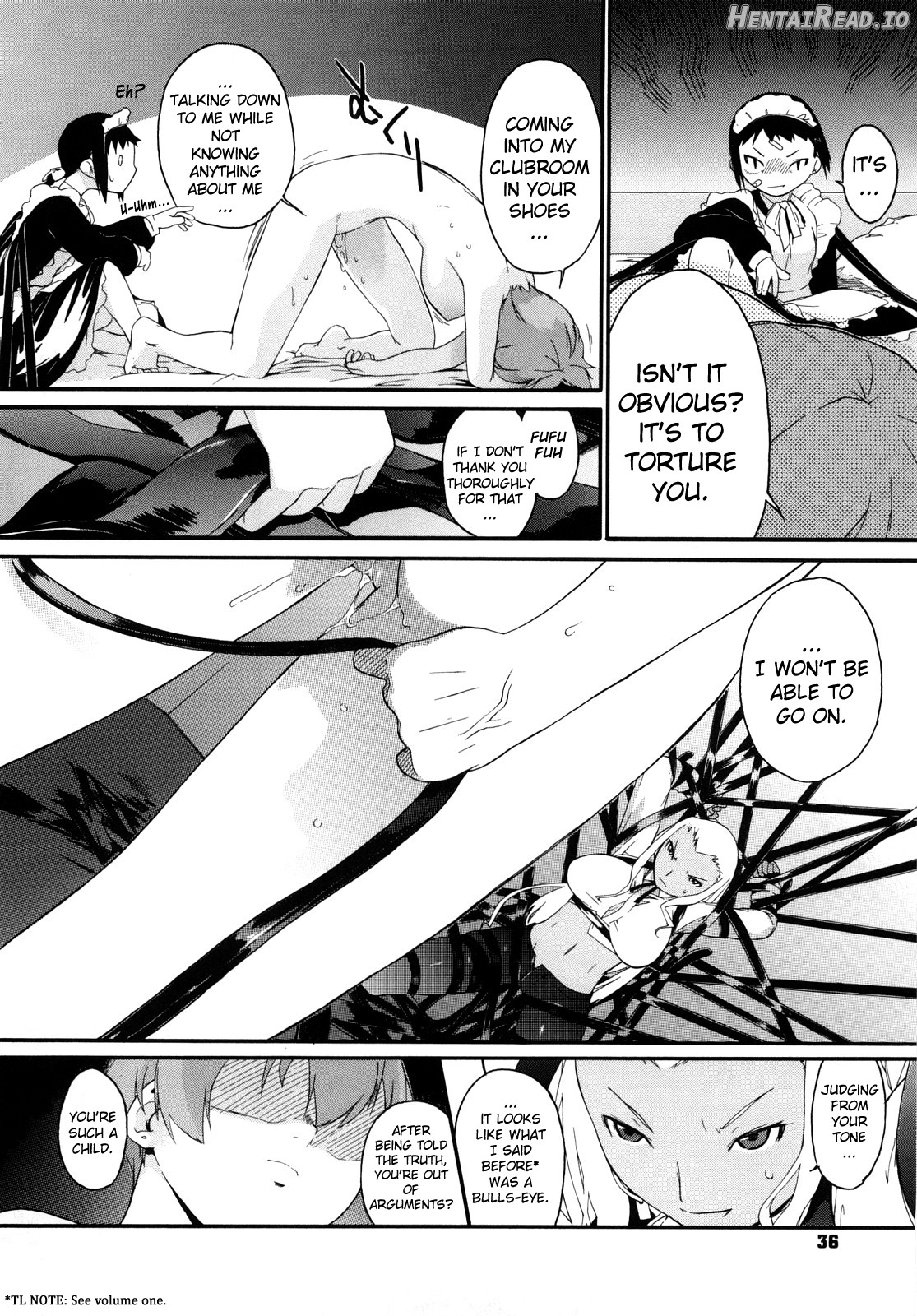 3 Angels Short Full Passion - Decensored Chapter 1 - page 36