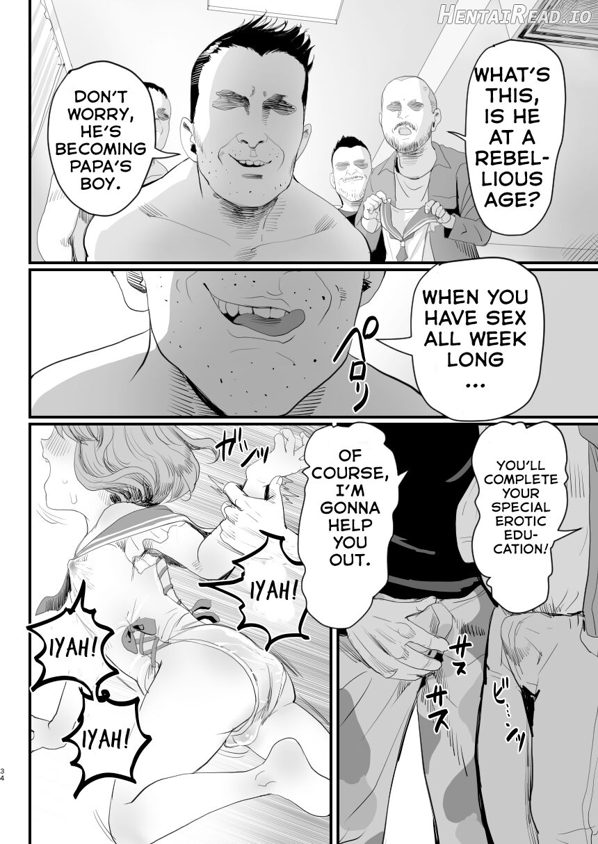 Papa no Onaho ni Nare! ~Ero Oyaji no Ejiki ni Natta Otokonoko~ Chapter 1 - page 33