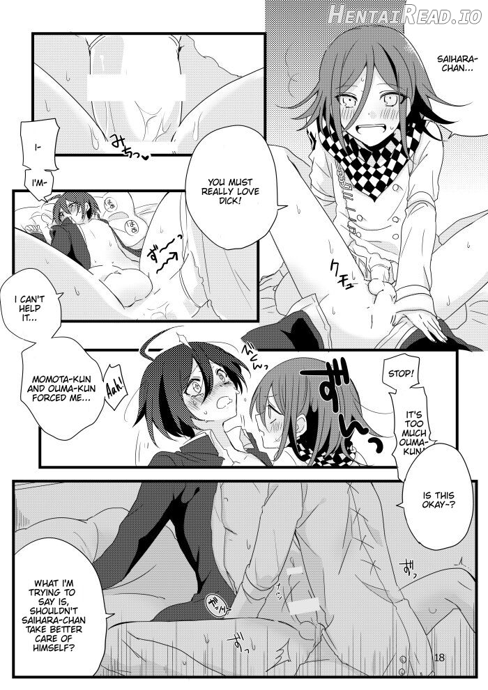 Saihara-kun ga mina-san no xxx ni erabaremashita Chapter 1 - page 16