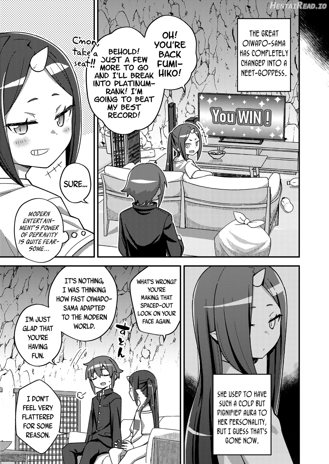 Yuukyuu no Oiwado, Onigami-sama no Jidaraku Life Chapter 1 - page 7