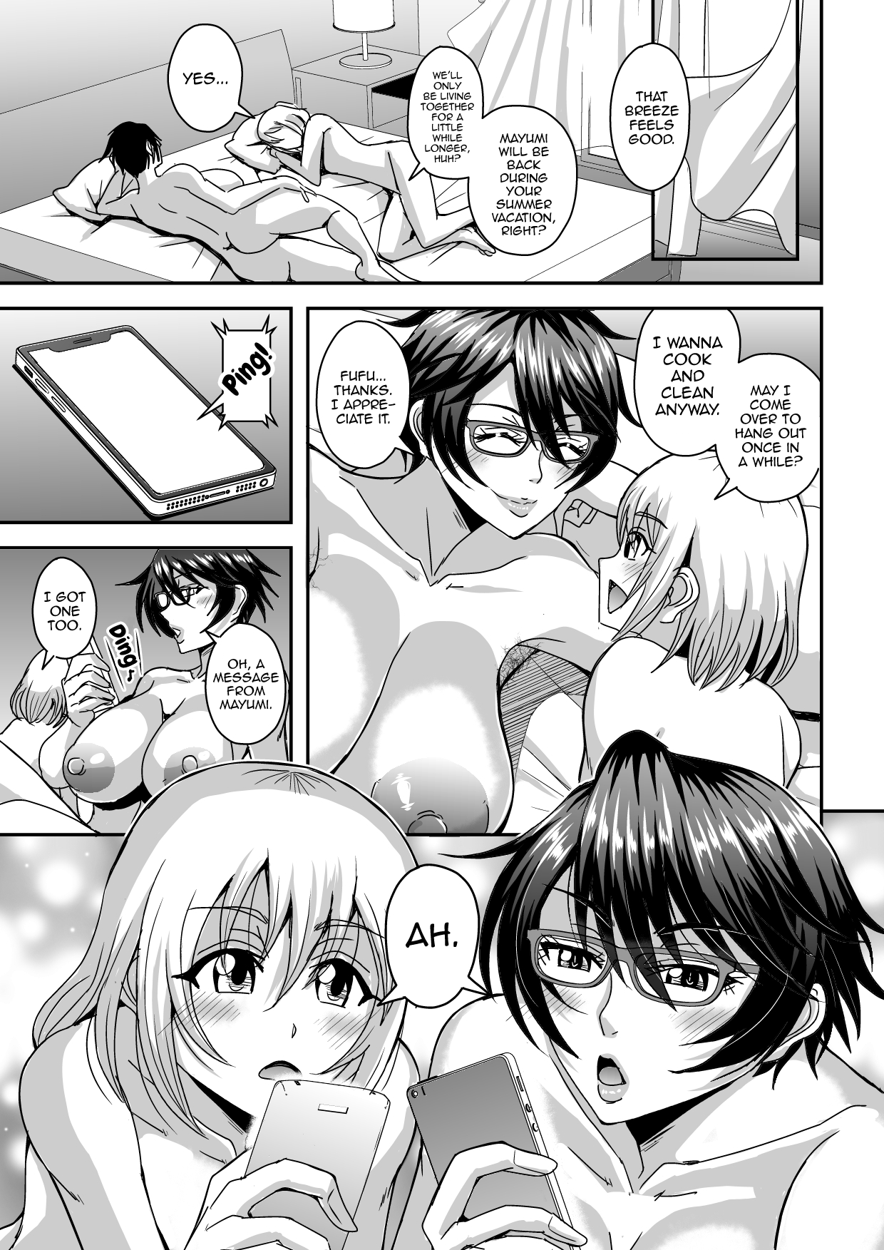 Arofour Dokushin BariCare Oba-san ga Yuujin no Musuko demo Aru Toshishita Danshi to no Kankei ni Hamaru Hanashi Chapter 1 - page 54