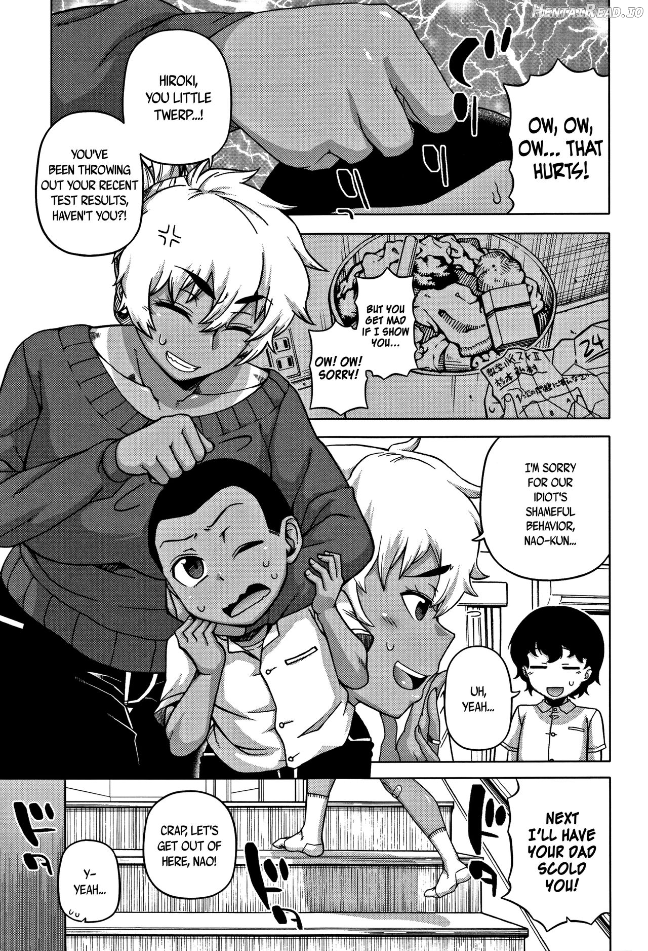 Hitozuma A-san to Musuko no Yuujin N-kun Chapter 1 - page 8