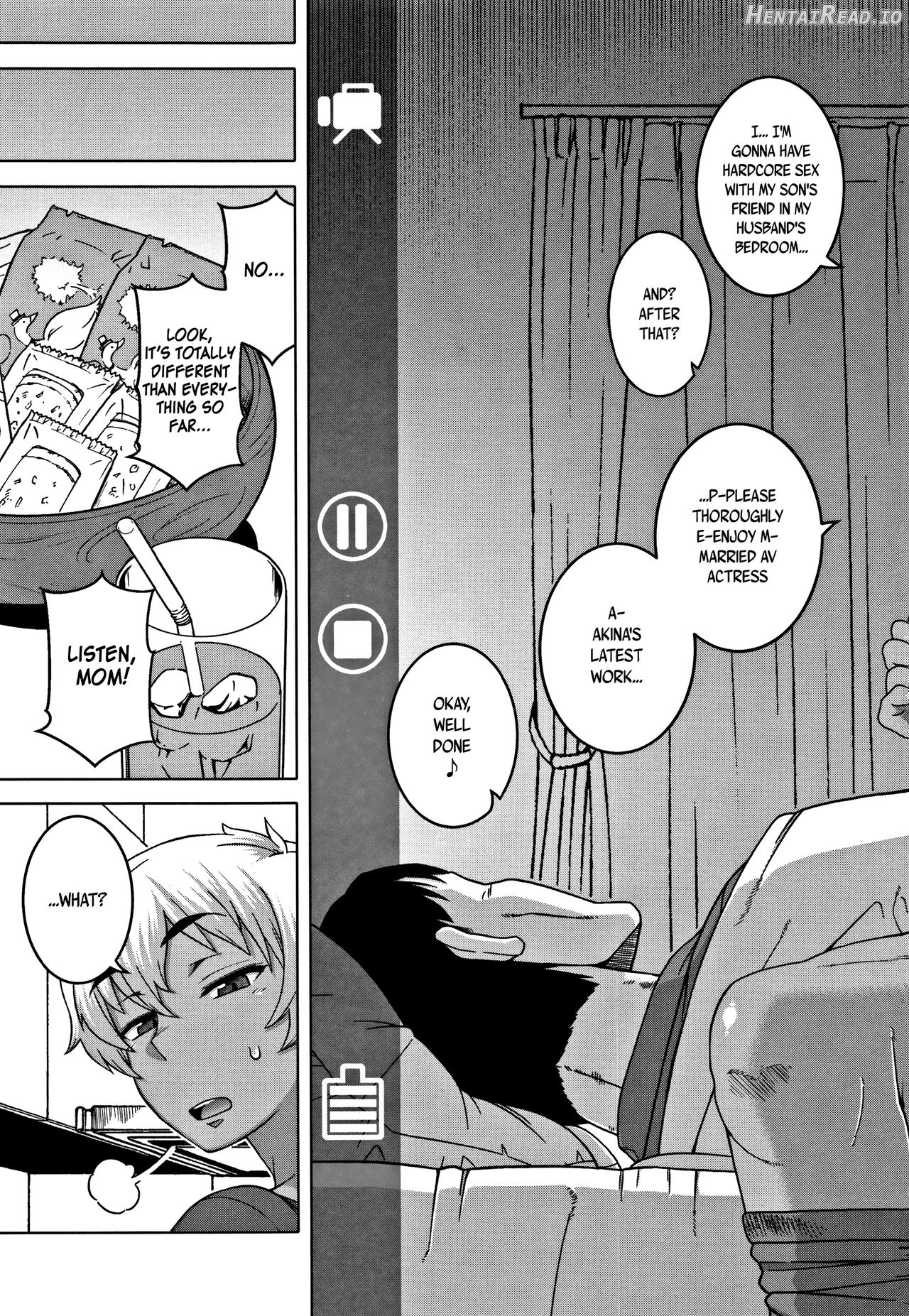 Hitozuma A-san to Musuko no Yuujin N-kun Chapter 1 - page 142