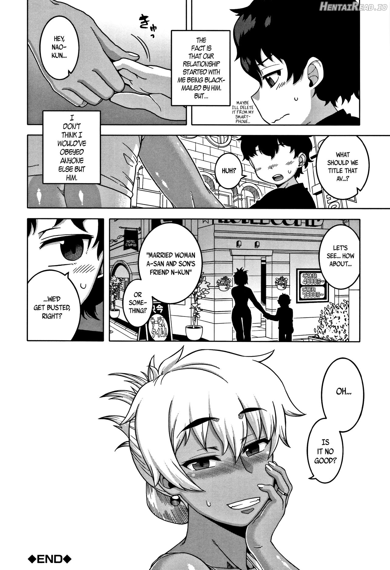 Hitozuma A-san to Musuko no Yuujin N-kun Chapter 1 - page 173