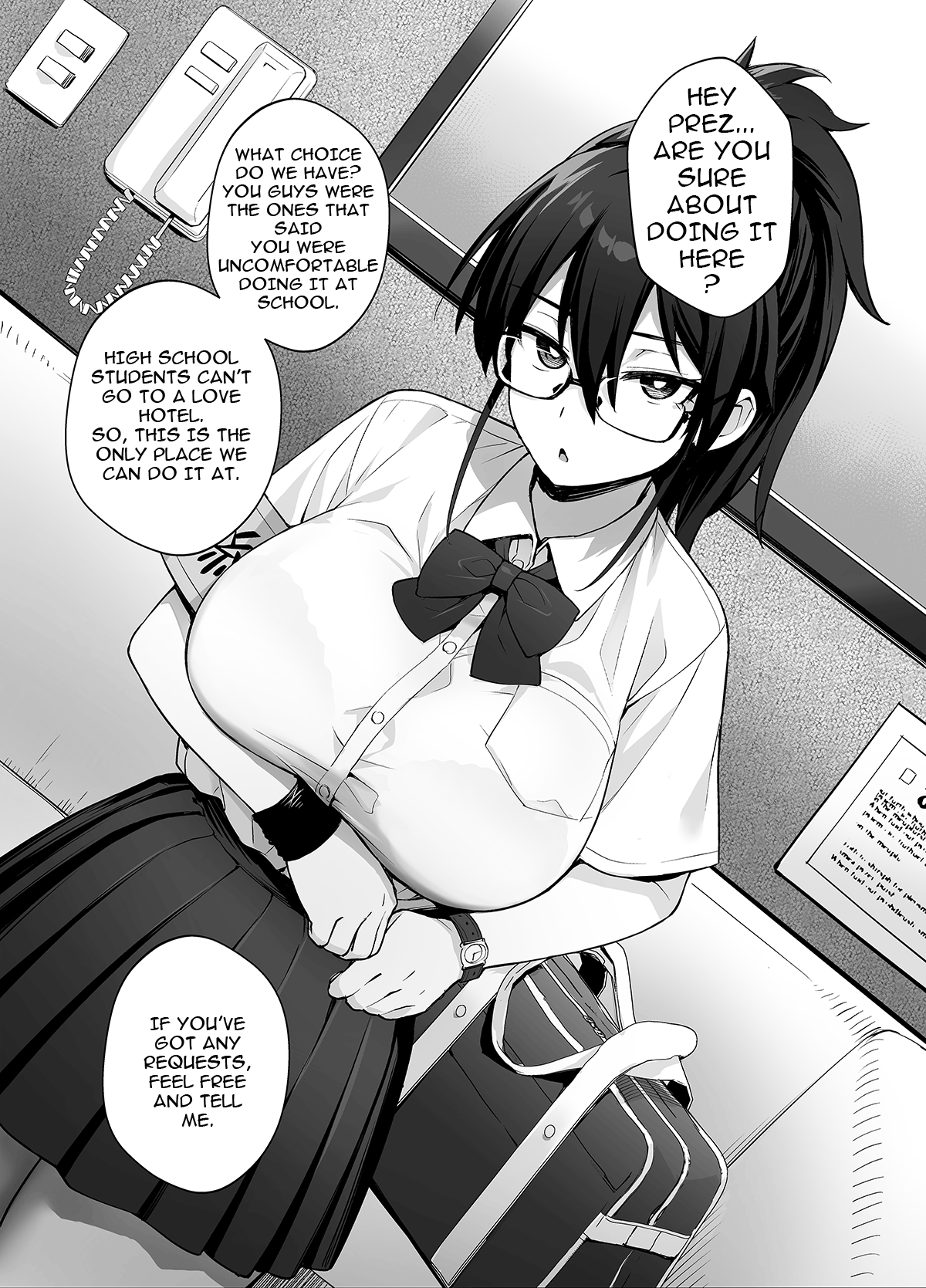 Atarashii Fuuki Iinchou wa Mune ga Ookii to Iu Uwasa ga Aru Chapter 1 - page 39