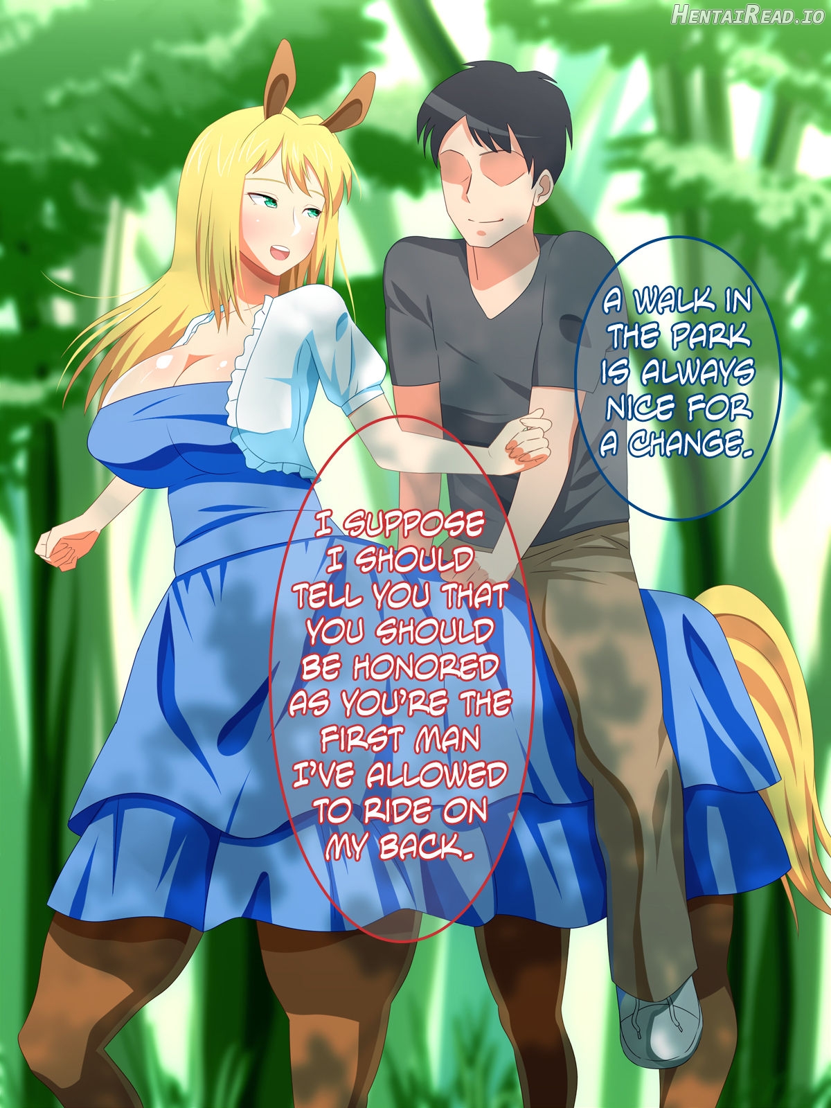 Centaur Yome! Tsundere Bakunyuu Jinba Musume ni Tanetsuke Seikatsu Chapter 1 - page 31