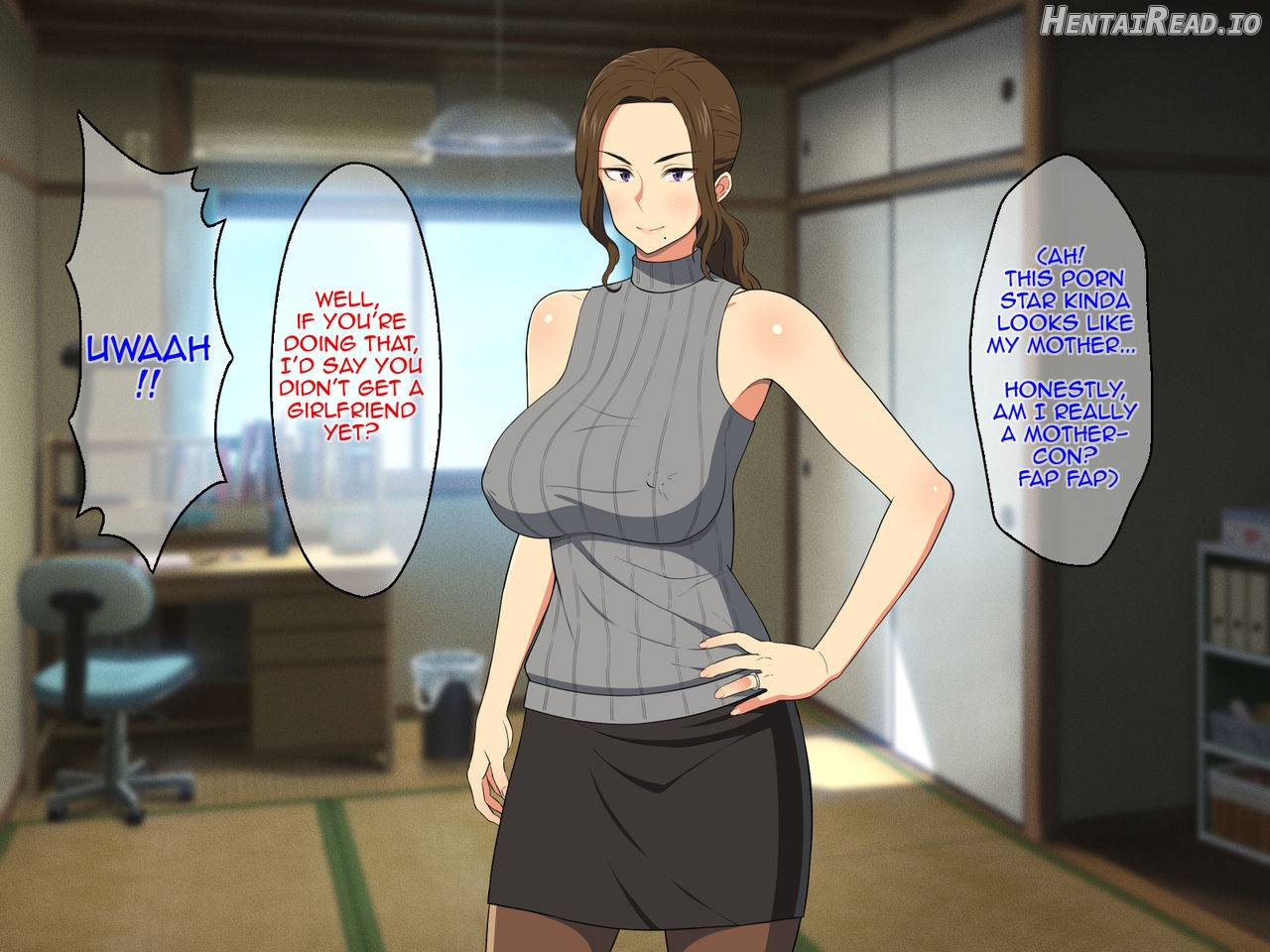 Ore no Kaa-san ga Muchimuchi Bakunyuu de Gaman Dekinai! Chapter 1 - page 131