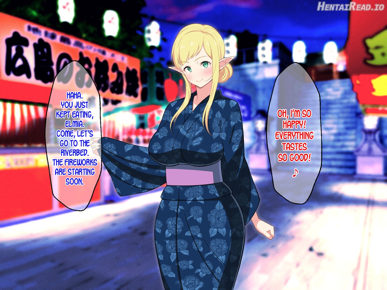 Ryuugakusei wa Dosukebe Bakunyuu JK Elf! Chapter 1 - page 95