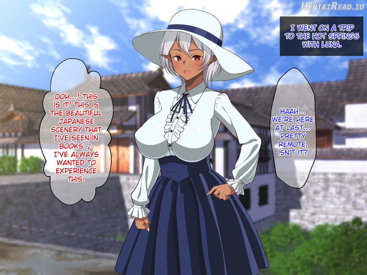Ryuugakusei wa Kasshoku Bakunyuu Dark Elf! Chapter 1 - page 131