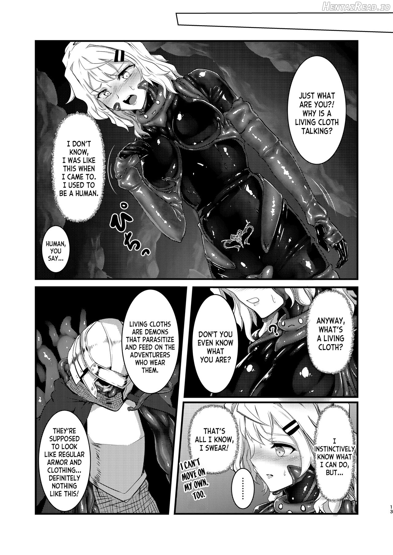 Wearable - Reincarnated in Living clothes... Chapter 1 - page 12