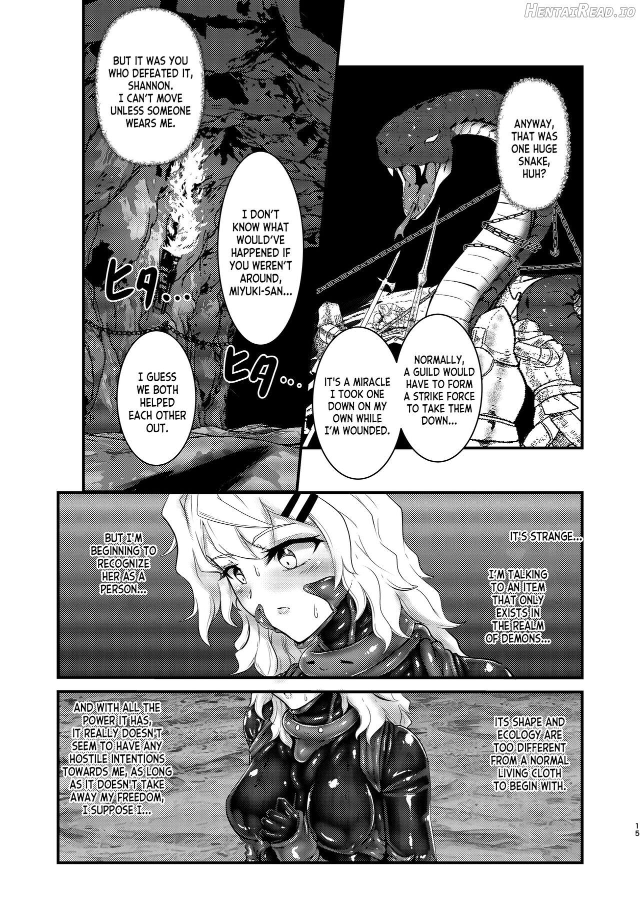 Wearable - Reincarnated in Living clothes... Chapter 1 - page 14