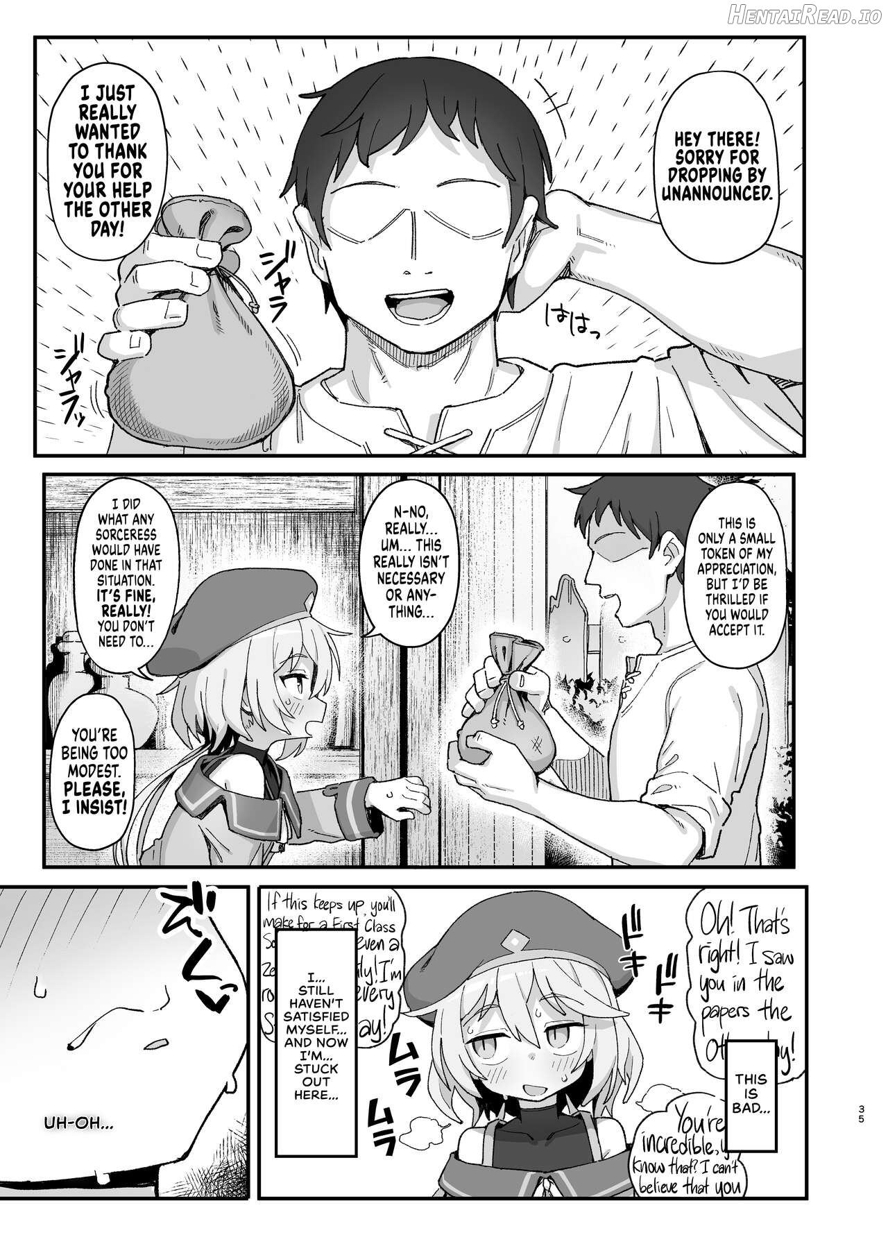 Kakyuu Majutsushi, Inmon ni Somaru - Decensored Chapter 1 - page 34