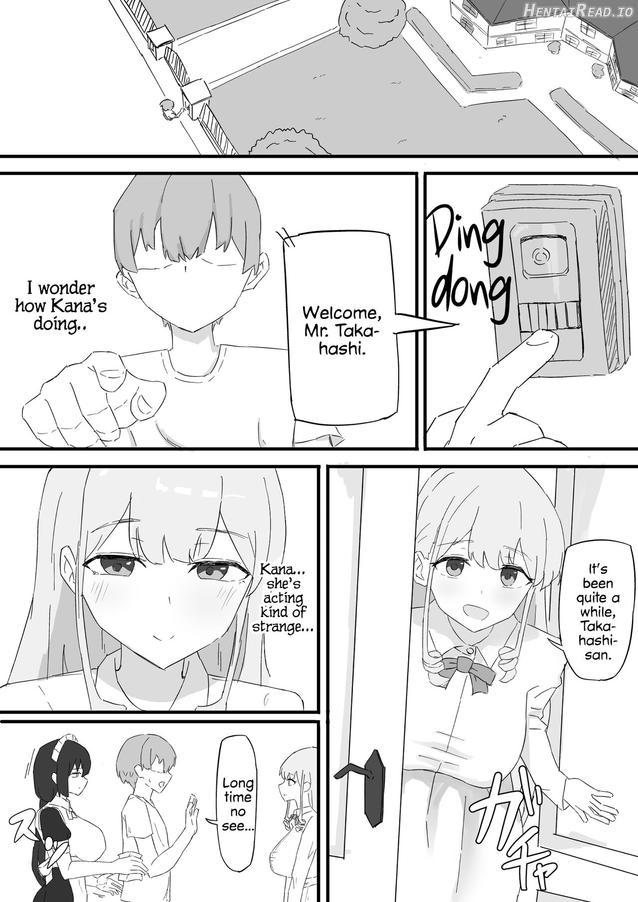 Ojou-sama to Maid o Iinazuke ni Torarete Okobore Ecchi suru Hanashi Chapter 1 - page 7