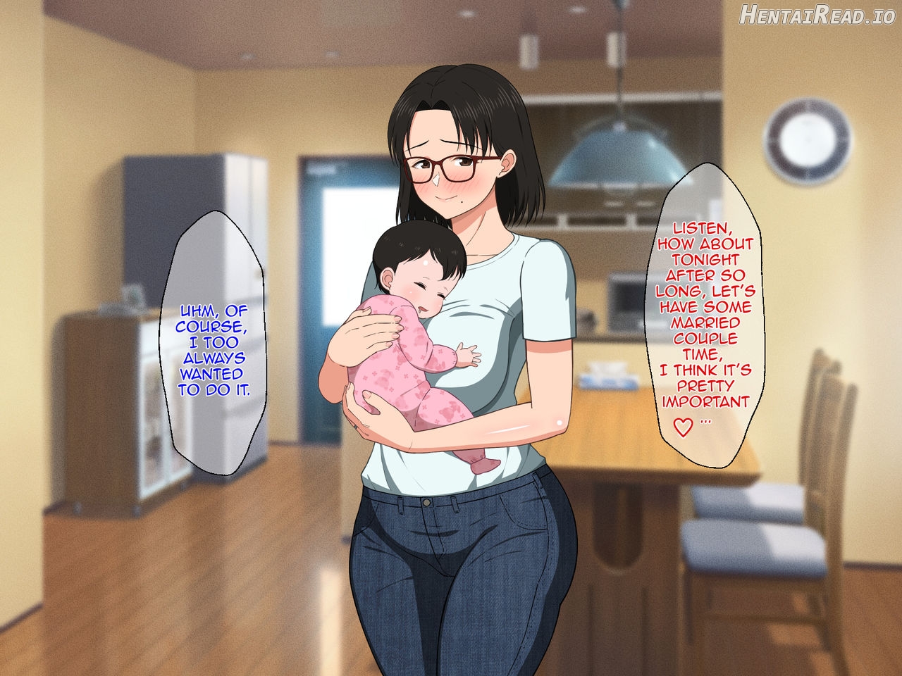 Megane Kyonyuu na Okaa-san to Yojouhan de Noukou Sex Chapter 1 - page 159