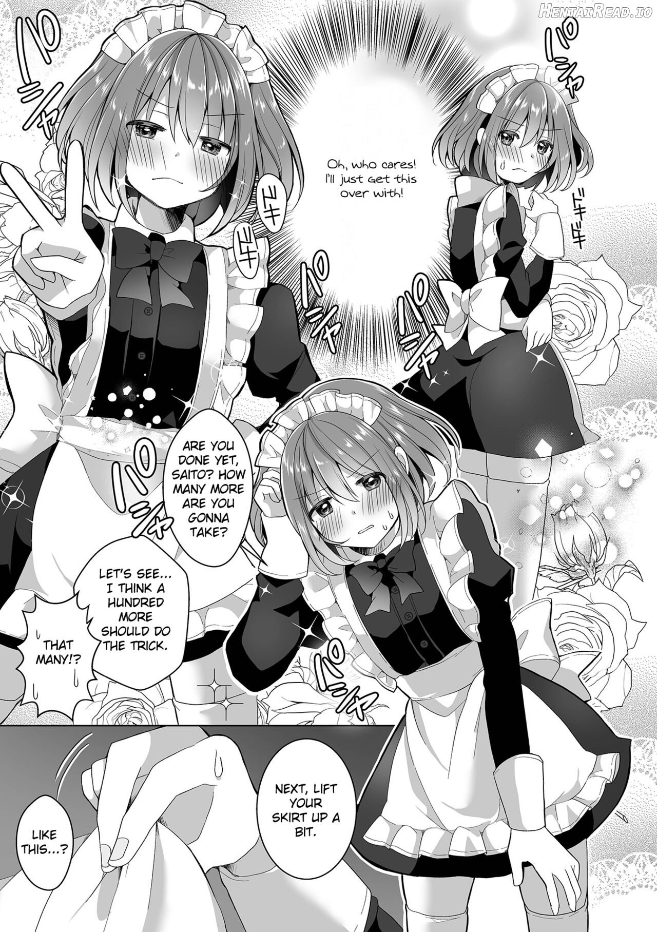 SmaPho Bakibaki Wabi Maid Chapter 1 - page 3