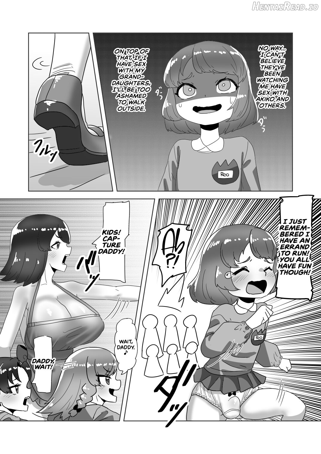 Otokonoko Papa to Futanari Kazoku no Dairankou Party! Chapter 1 - page 9