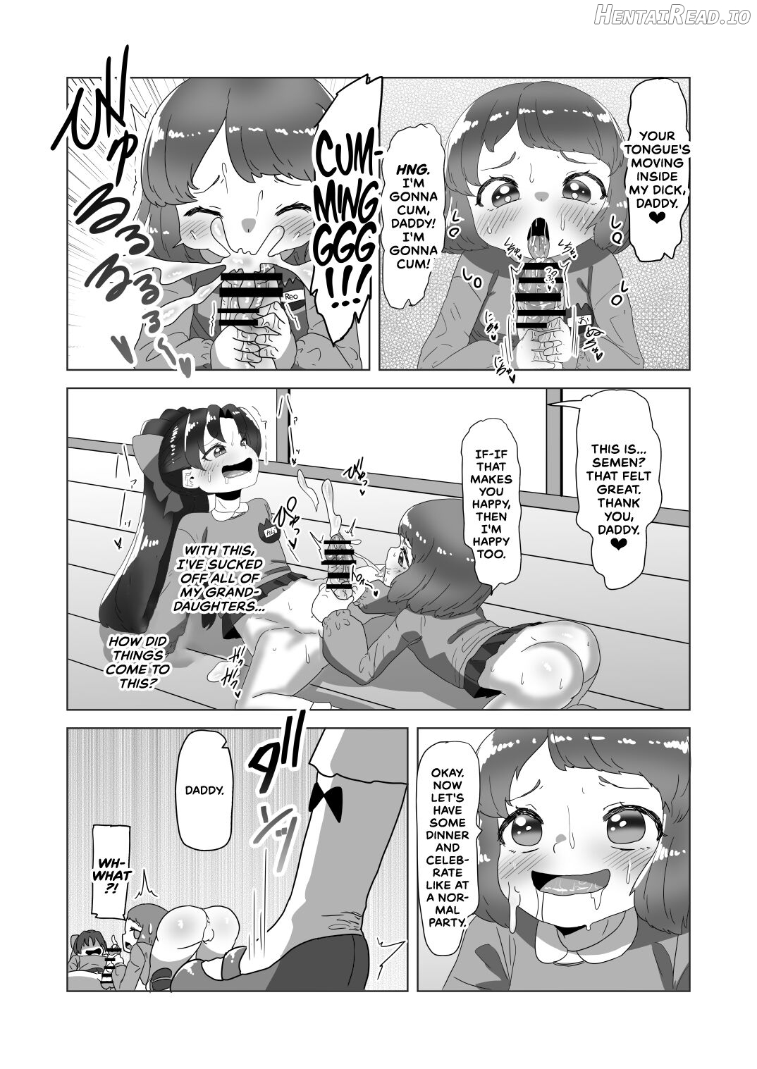 Otokonoko Papa to Futanari Kazoku no Dairankou Party! Chapter 1 - page 34