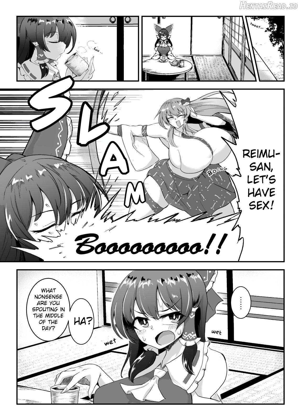 Reimu-san, ecchi shimashou! Chapter 1 - page 2