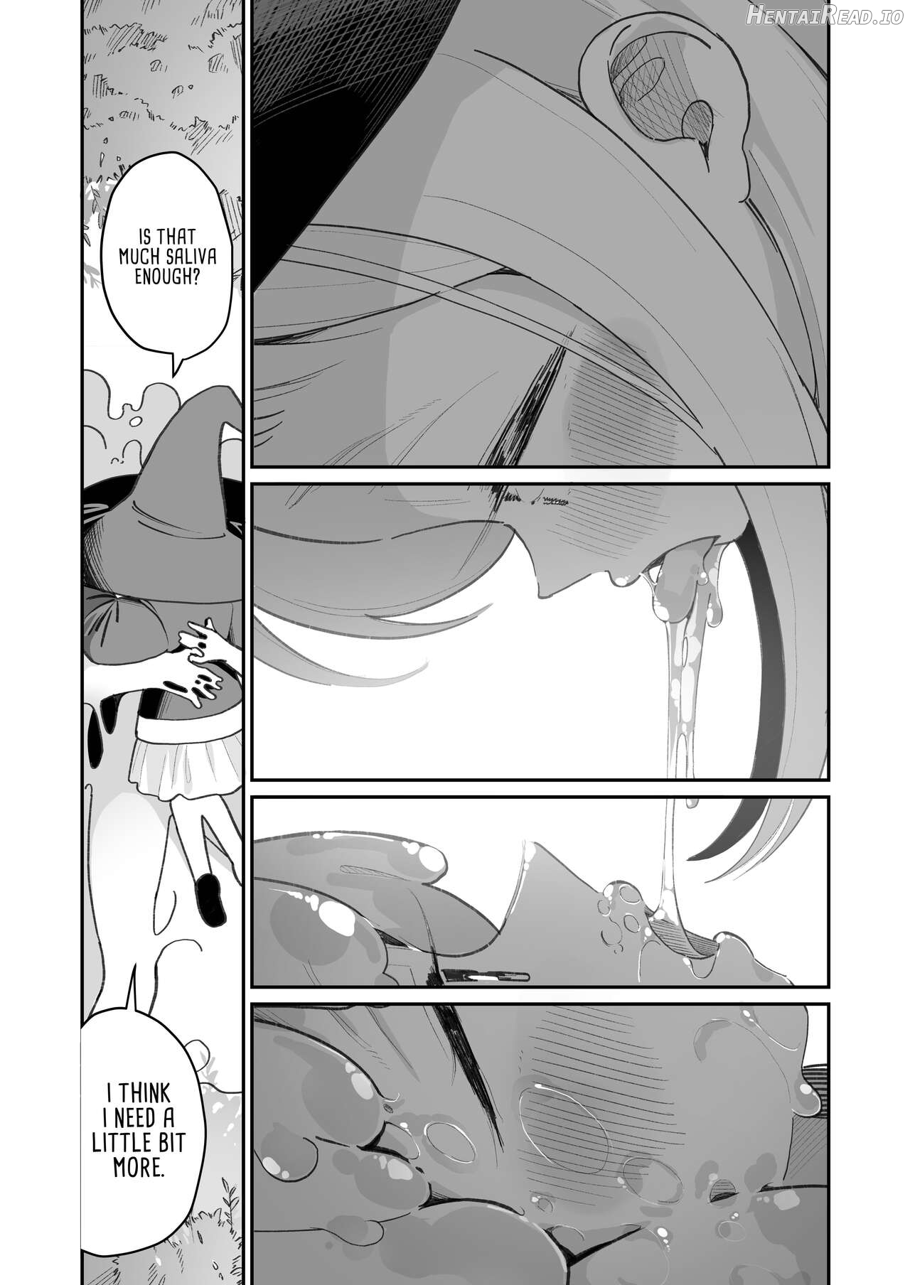 Kairoudouketsu no Chigiri Slime Musume to Ichaicha Nurunuru Yuri Ecchi shite Slime-ka suru Loli Mahoutsukai Chapter 1 - page 9
