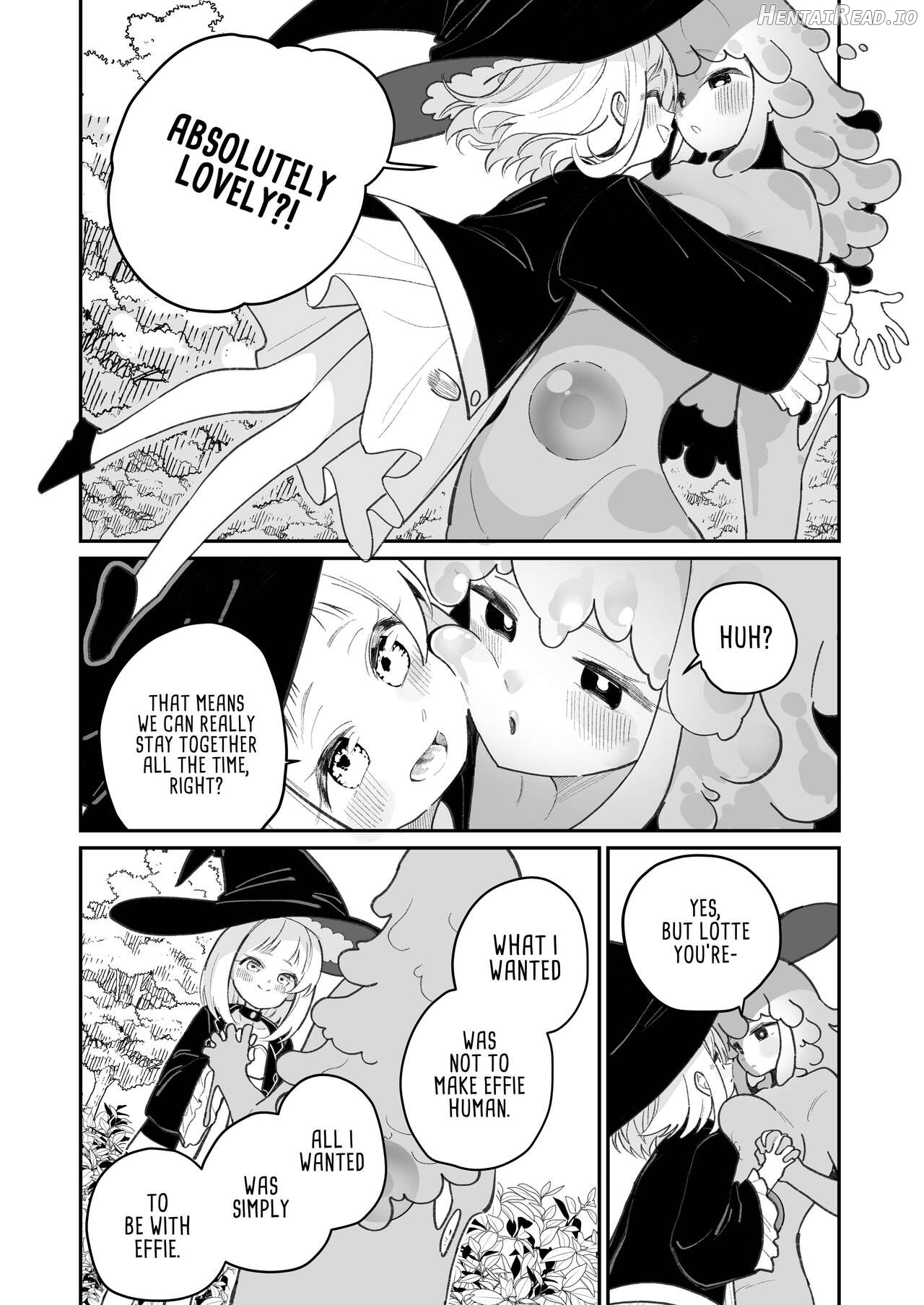 Kairoudouketsu no Chigiri Slime Musume to Ichaicha Nurunuru Yuri Ecchi shite Slime-ka suru Loli Mahoutsukai Chapter 1 - page 16