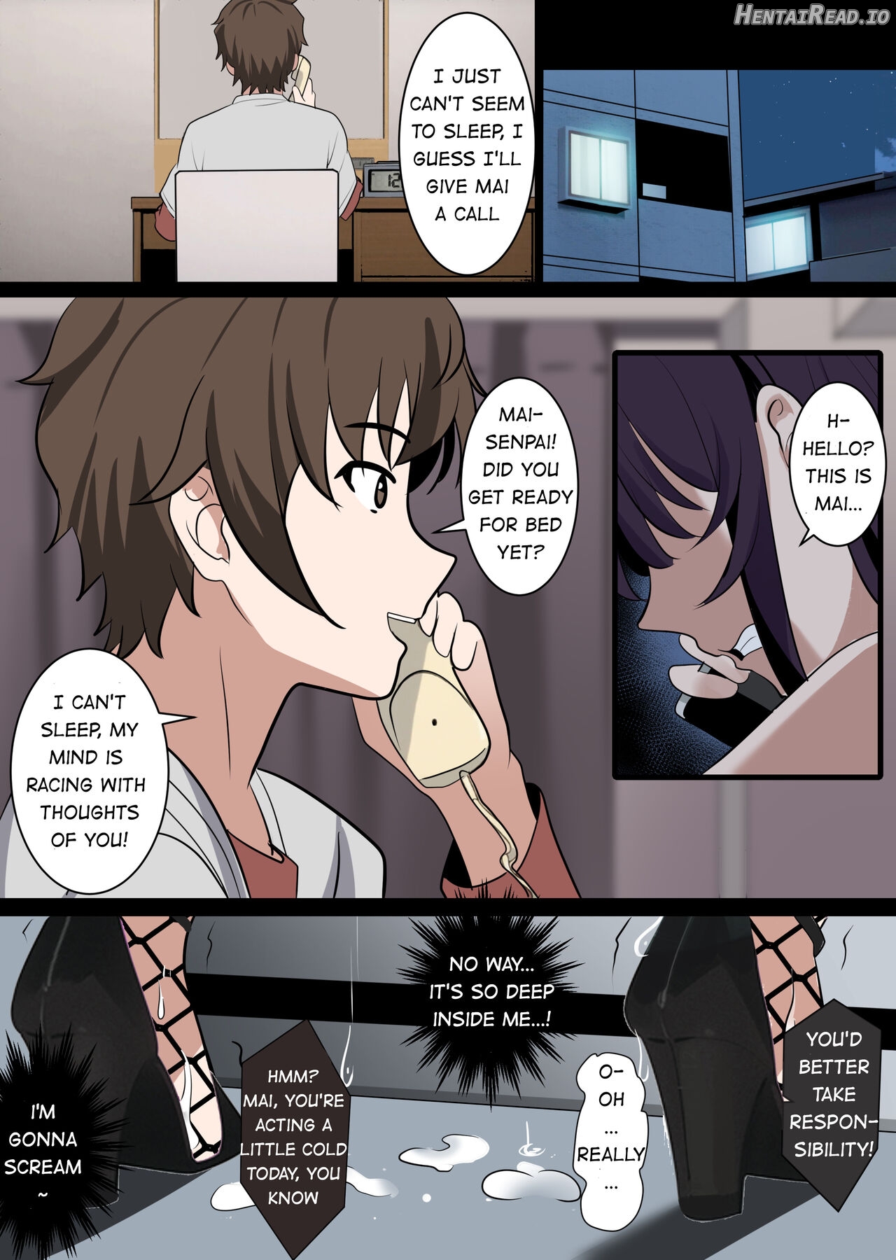 Possessing Sakurajima Mai and Cucking Her Lover - Decensored Chapter 1 - page 14