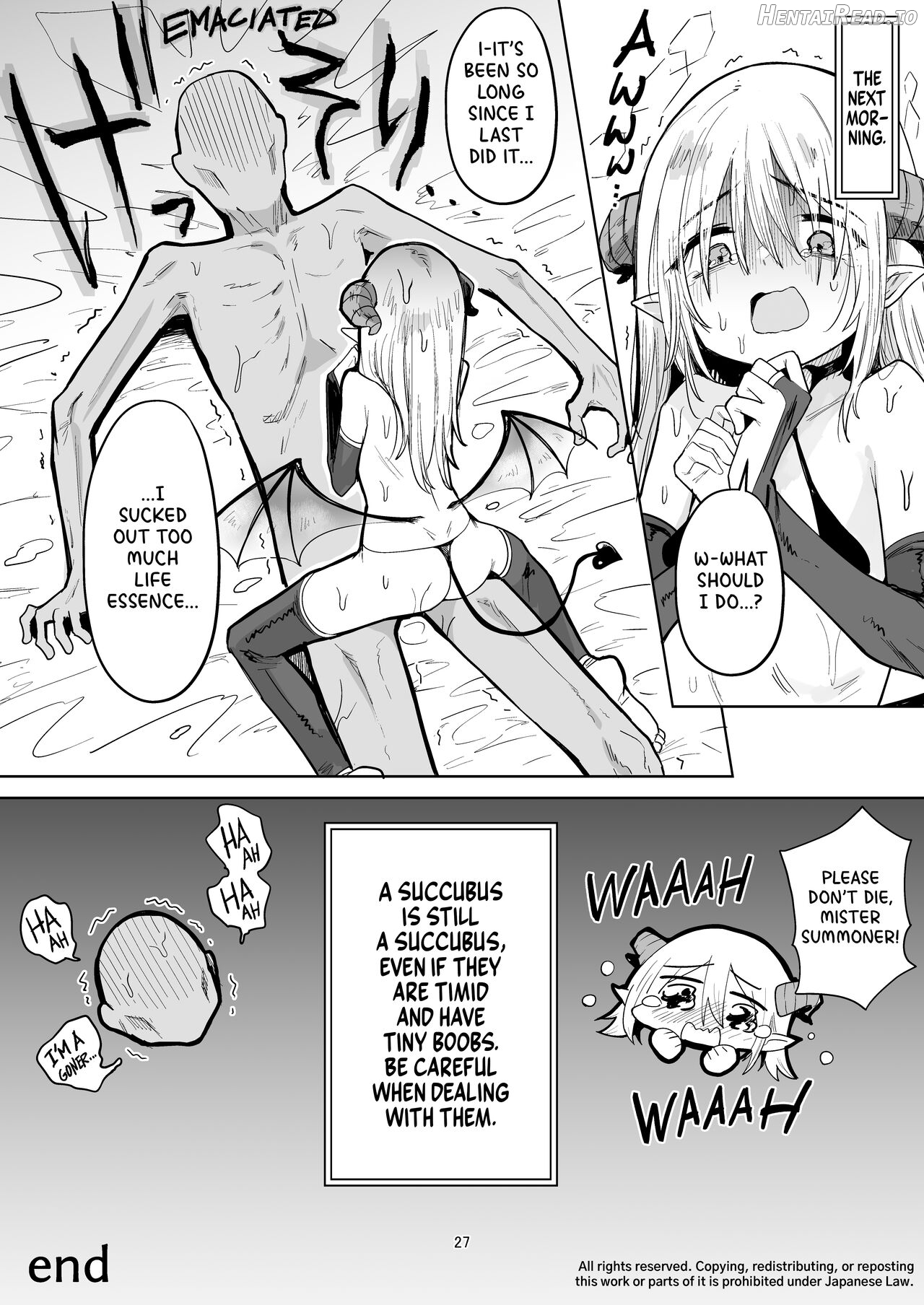 Negative Chippai Succubus ga Kita. Chapter 1 - page 26
