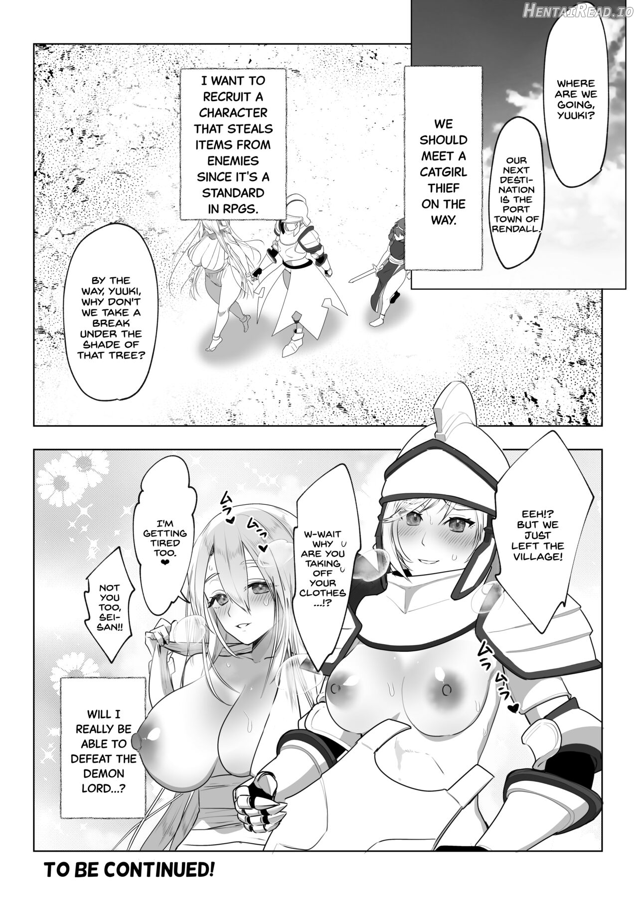 Isekai Tensei Shitara Futanari Yuusha-sama datta Ken Chapter 2 - page 34