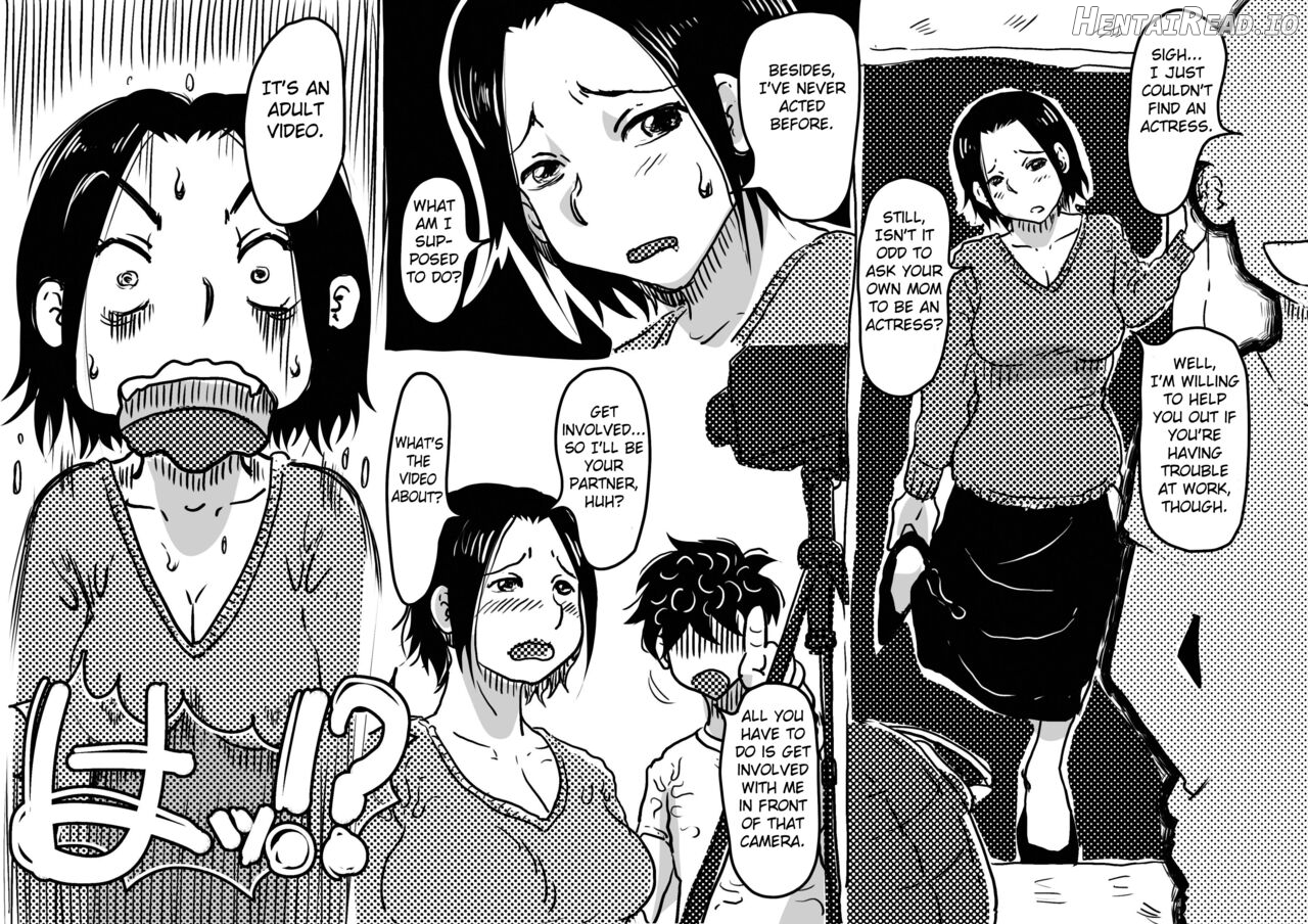 Hajimete no AV Ninkatsu Rei no "Ano Okaa-san" ga Musuko no Adult Video de Nakadashi Sarete Ninshin Saserarete Shimau Hanashi. Chapter 1 - page 5