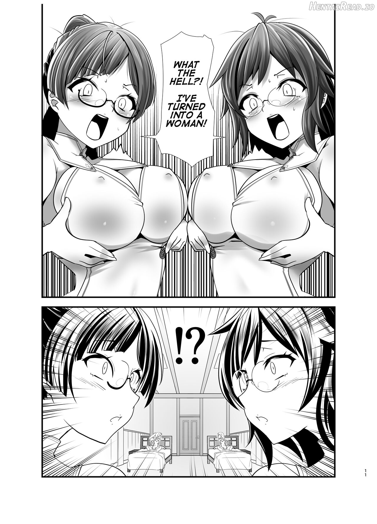 Ore ga Bunretsu shite Isekai de TS suru Hanashi 1 Chapter 1 - page 10
