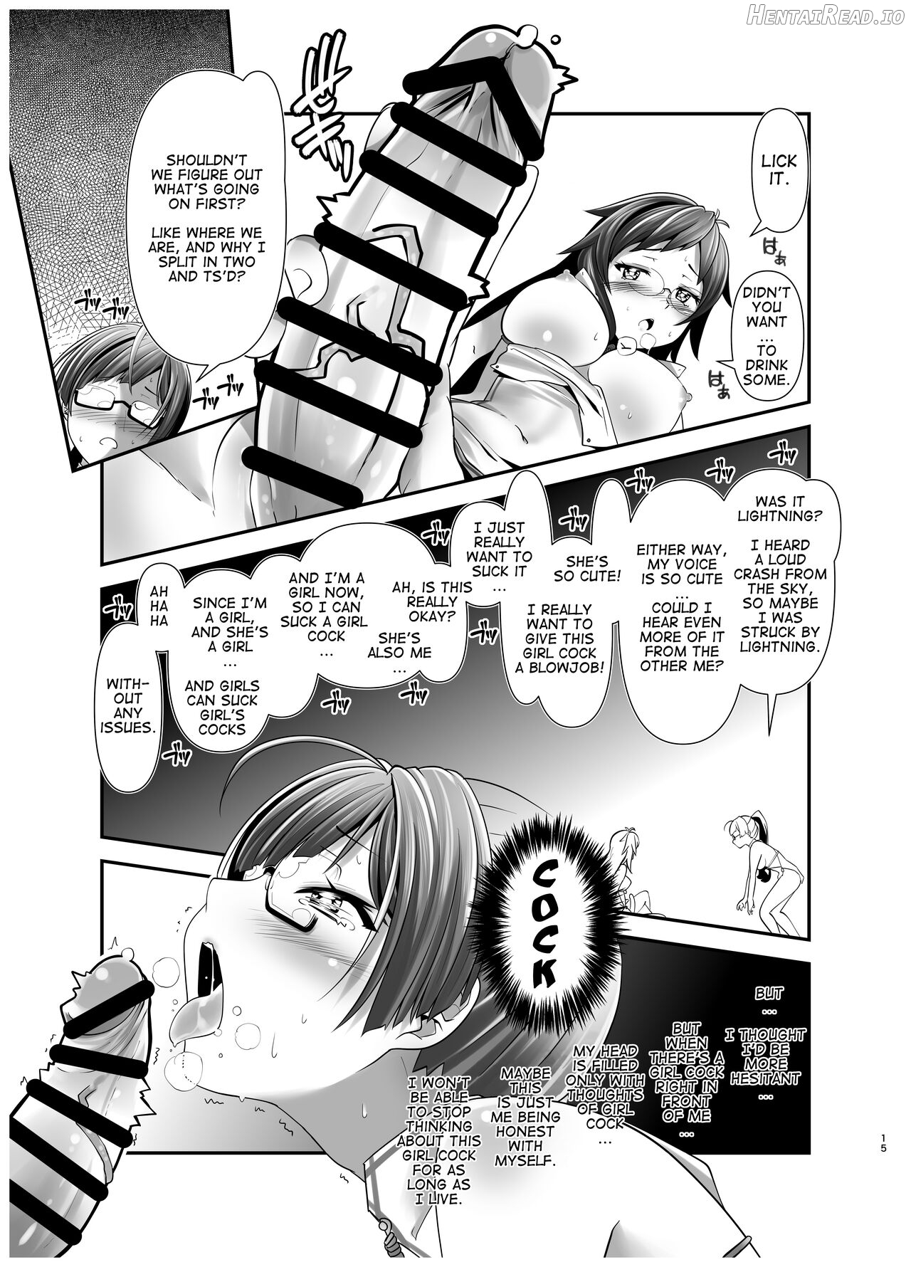 Ore ga Bunretsu shite Isekai de TS suru Hanashi 1 Chapter 1 - page 14