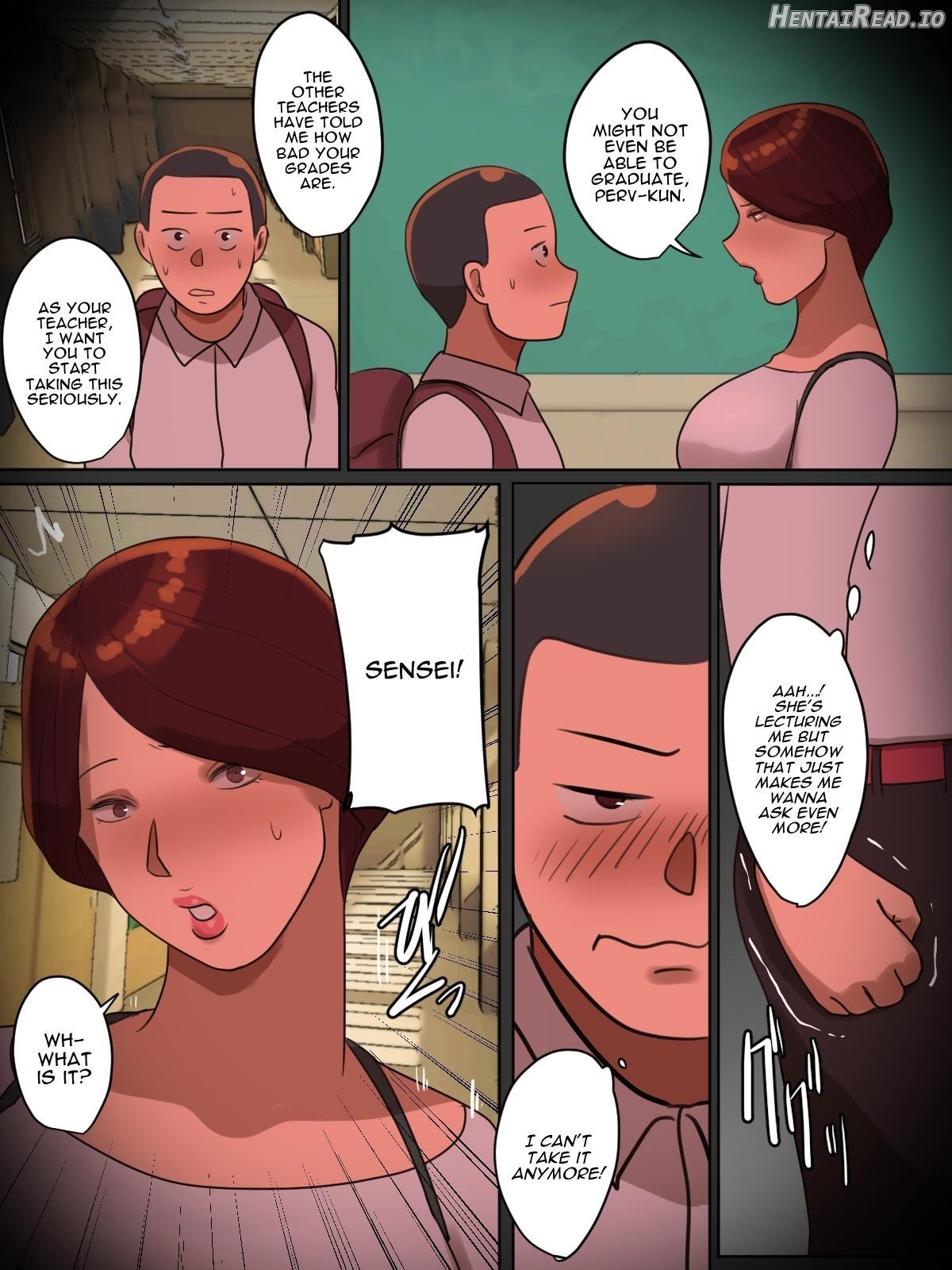 What would happen if you said "Let's have sex." while your teacher was scolding you? Chapter 1 - page 6
