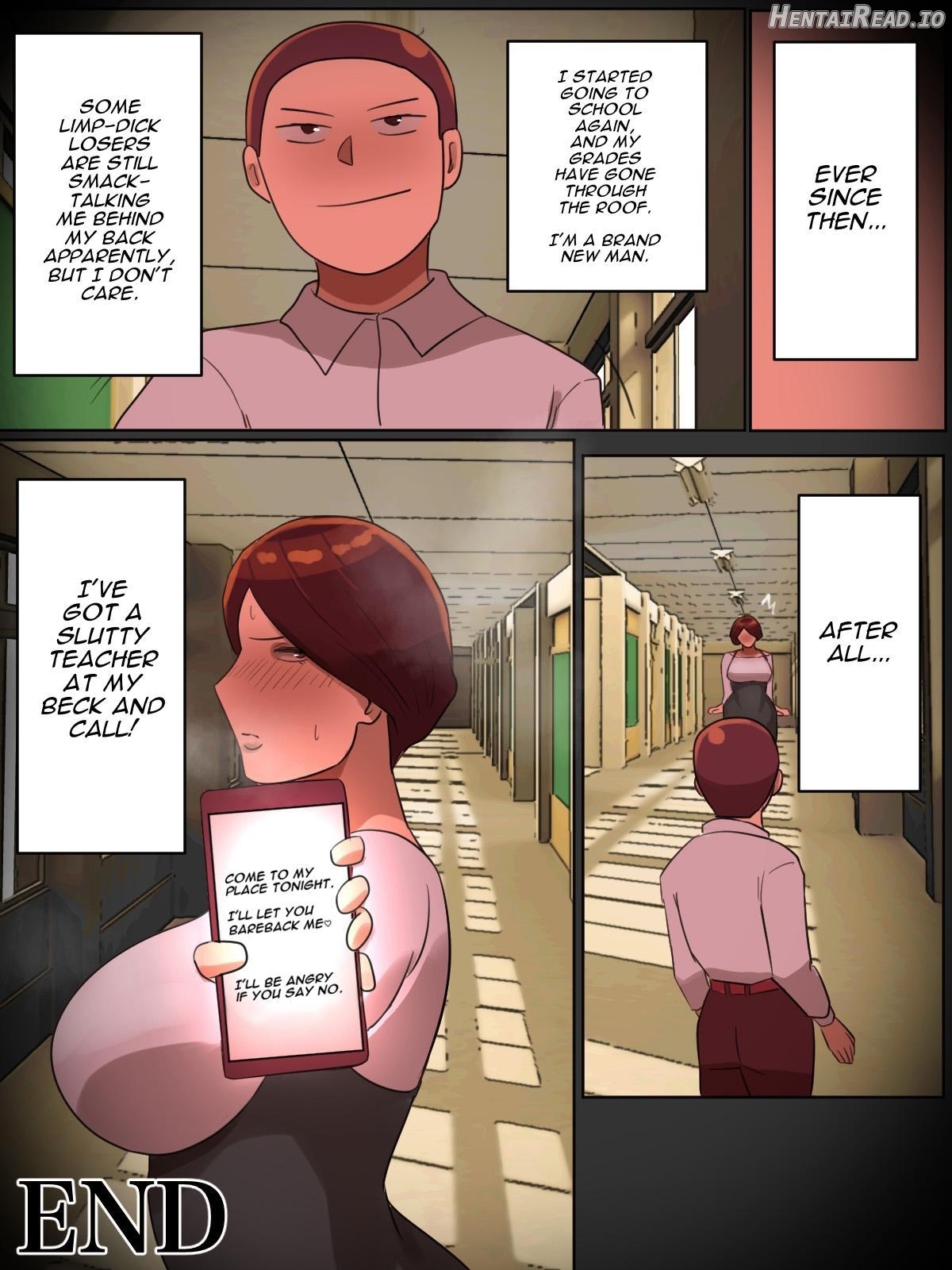 What would happen if you said "Let's have sex." while your teacher was scolding you? Chapter 1 - page 33