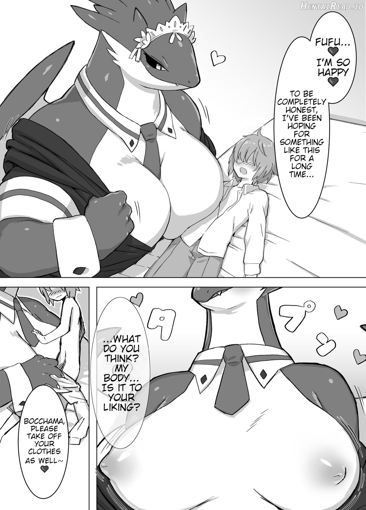 THE LUSTY DRAGON MAID - Decensored Chapter 1 - page 6