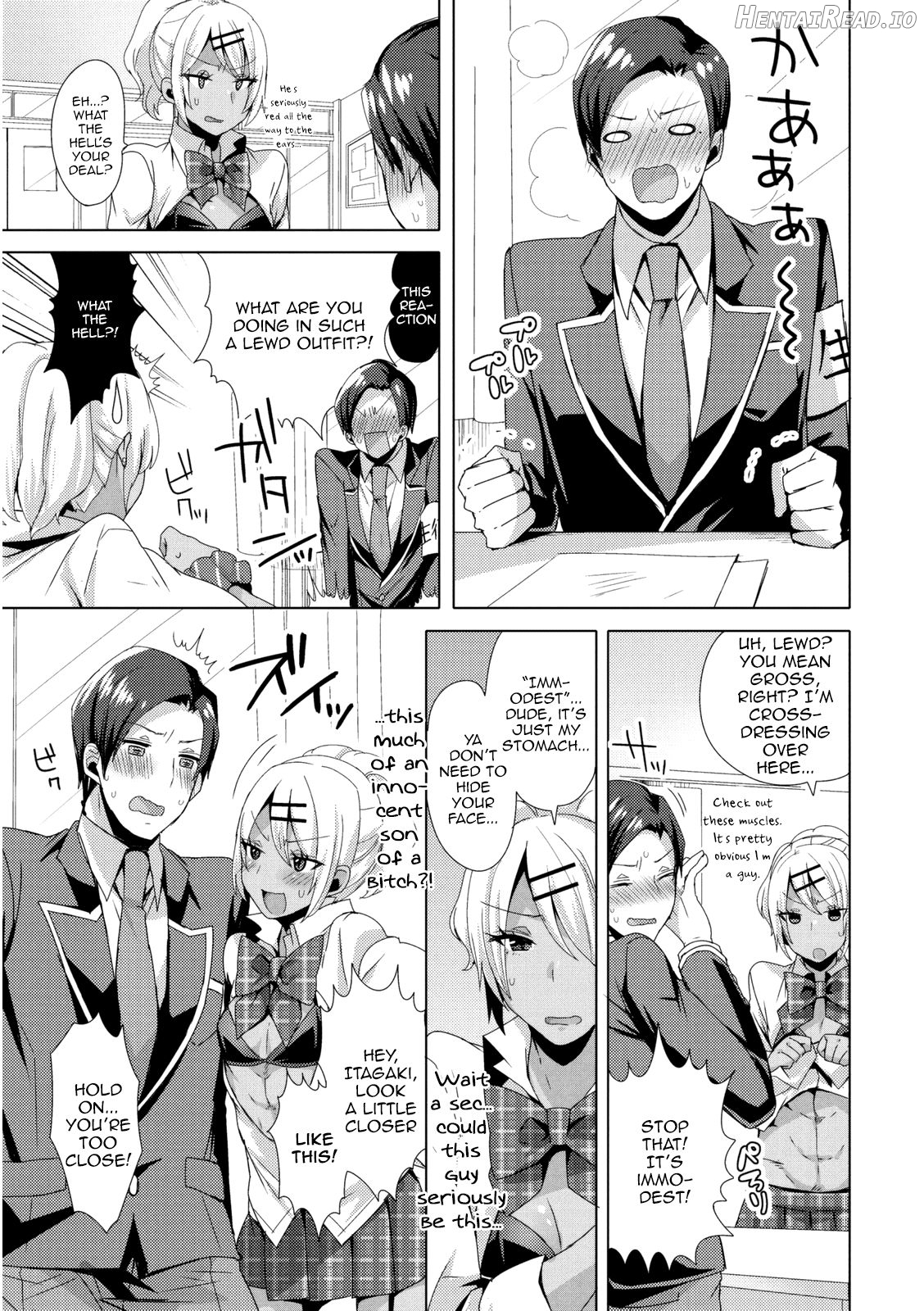 Josou Kurogal Mama Danshi Chapter 3 - page 5
