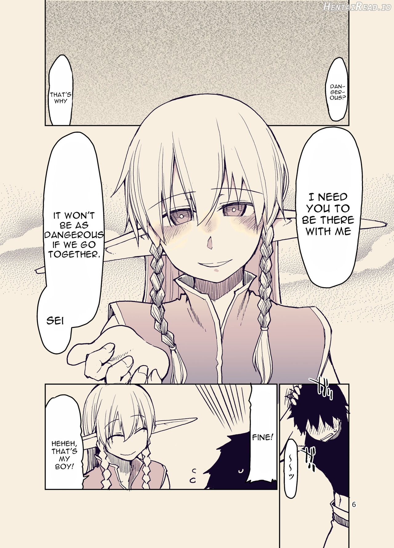 Dosukebe Elf no Ishukan Nikki 9 Chapter 11 - page 7