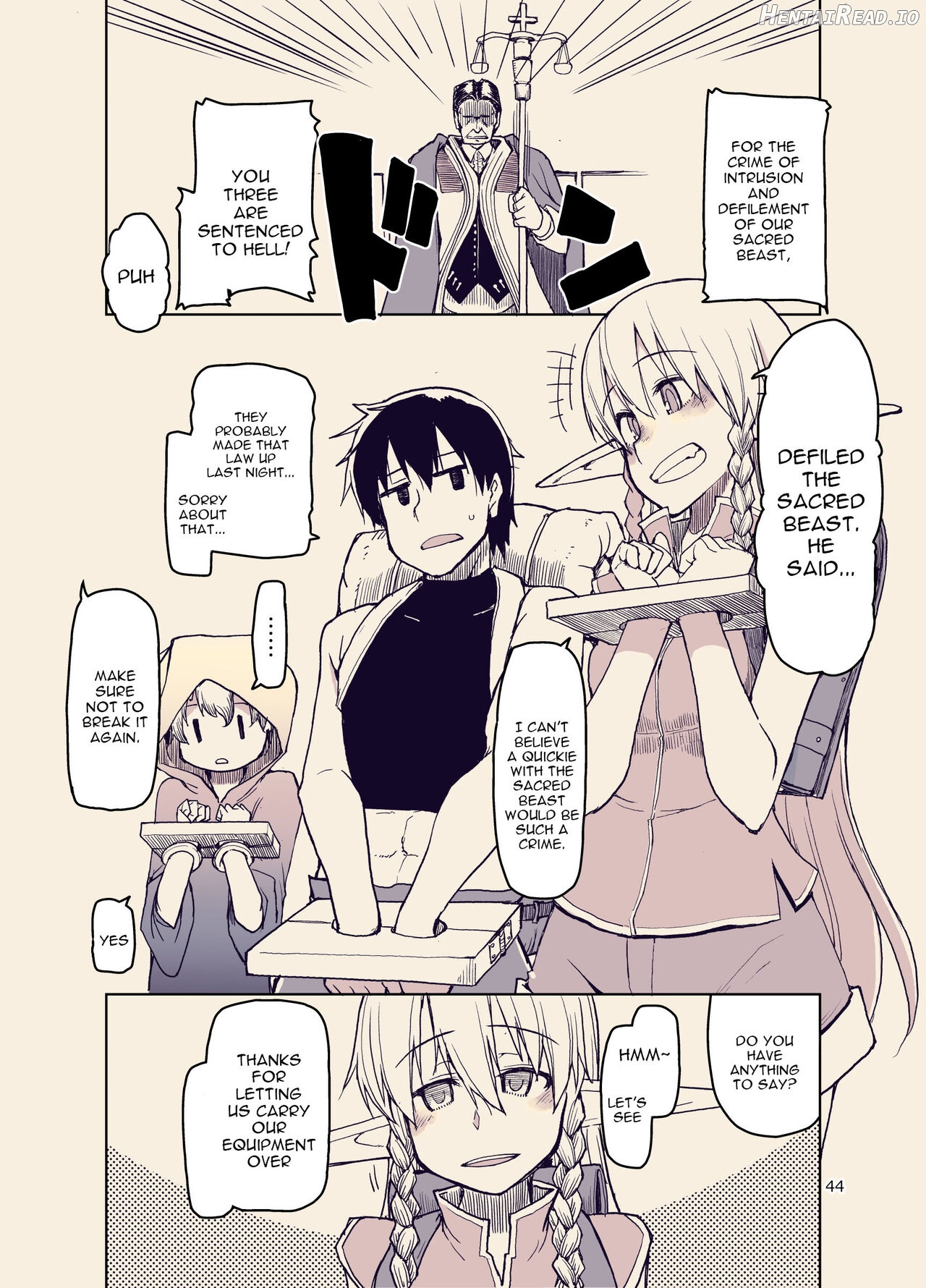 Dosukebe Elf no Ishukan Nikki 9 Chapter 11 - page 45