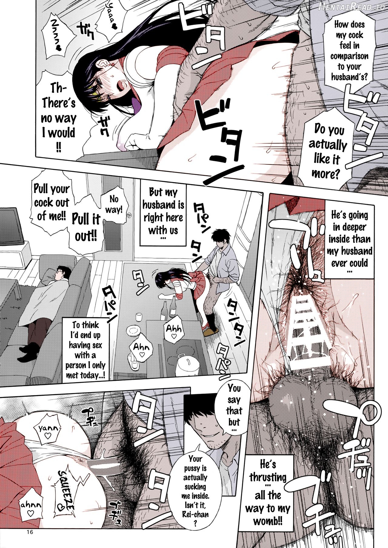 Ano Hito ni Nita Hito [Hitozuma Rei-chan no Yuuutsu] - Colorized Chapter 1 - page 14