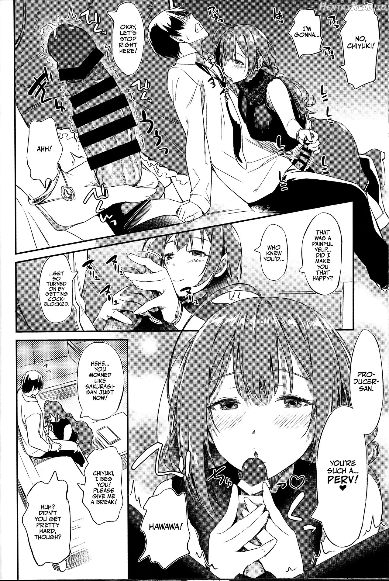 Chiyuki-san no Yasashii Shasei Kanri Chapter 1 - page 9
