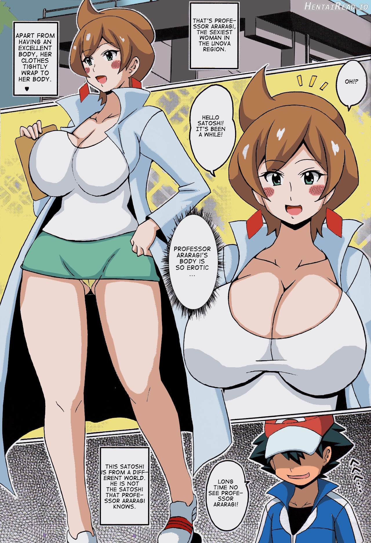 Araragi Hakase to Haruka no Hon - Colorized Chapter 1 - page 3