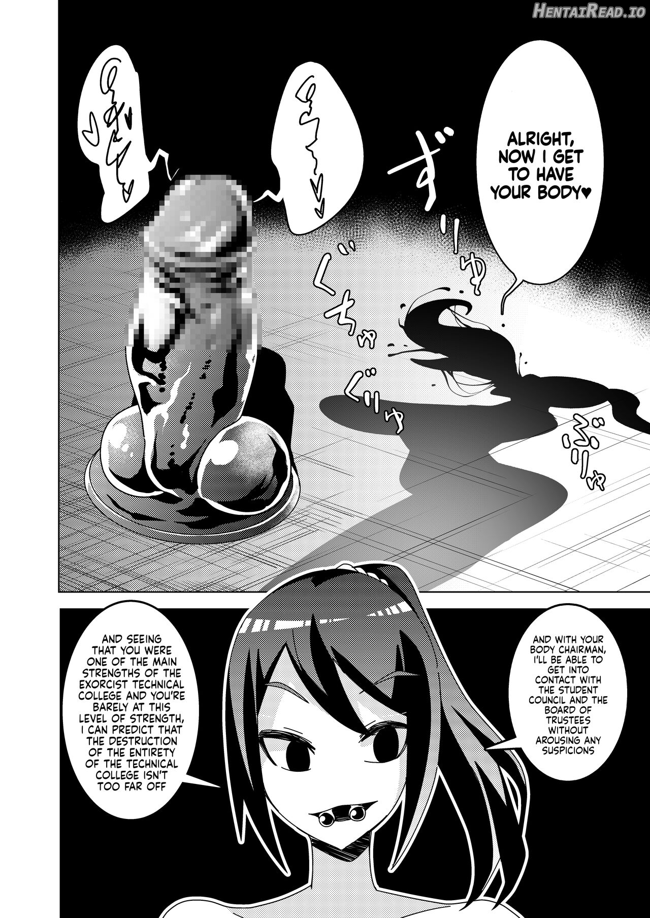 Zanpai! Kuso Zako Taimashi Iinchou ~Taima Kousen Fuuki Iinchou wa Sennou Kougeki ni Kanpai, Kyousei Jinkaku Haisetsu de Jinsei Shuuryou Shimashita.~ Chapter 1 - page 36