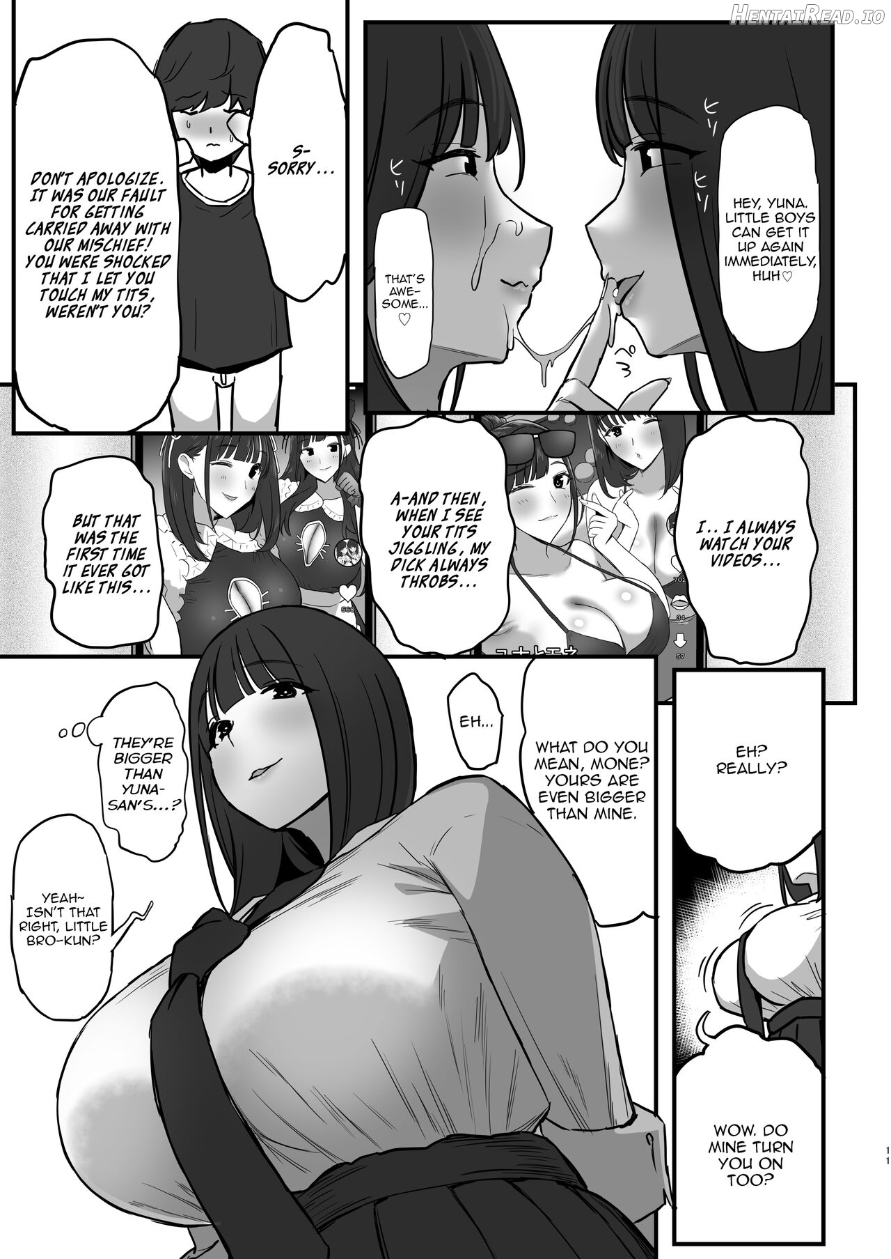 Onee-chan no Tomodachi no JK Tiktoker ni Takusan Paizuri sareru Hon Chapter 1 - page 13