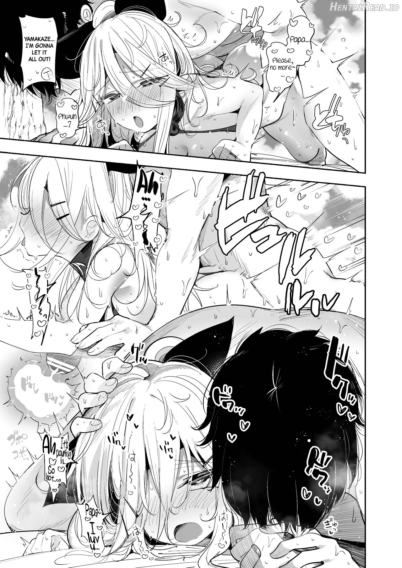Yamakaze-chan to Private Beach de Yuuwaku Kozukuri Sex Chapter 1 - page 22