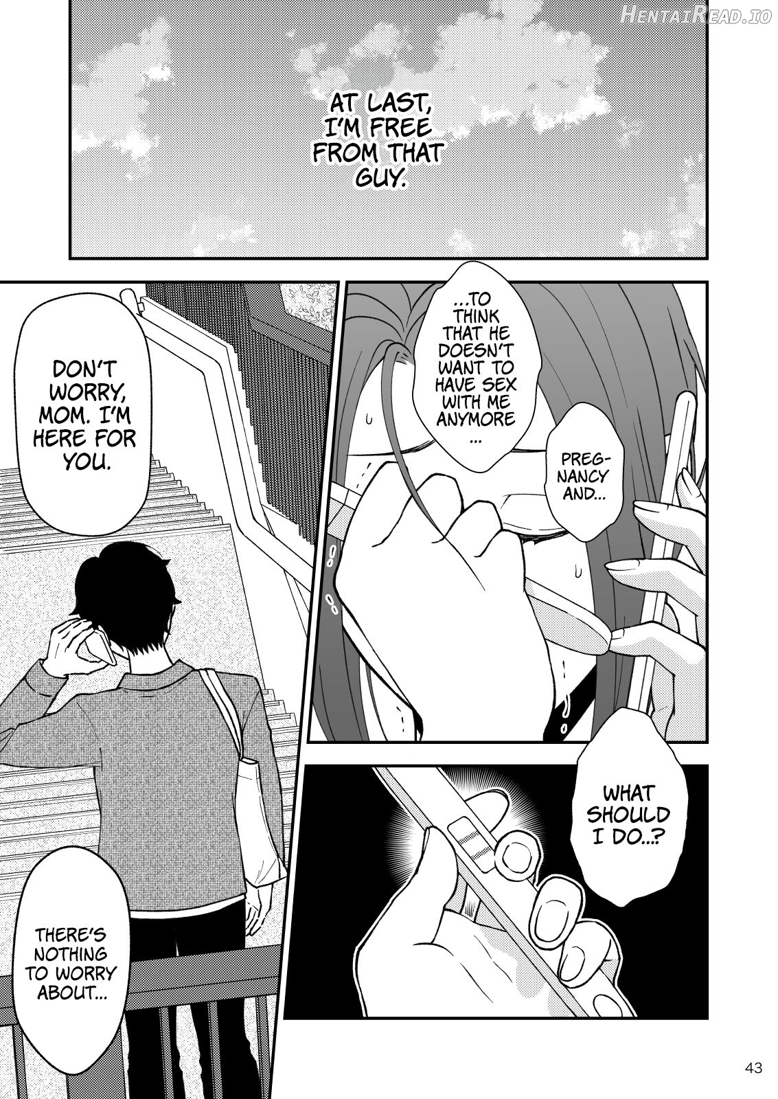 Sabishii Haha no Nagusamekata ~ Watashi o Onaho ni Shite Kudasai 1 Chapter 2 - page 44
