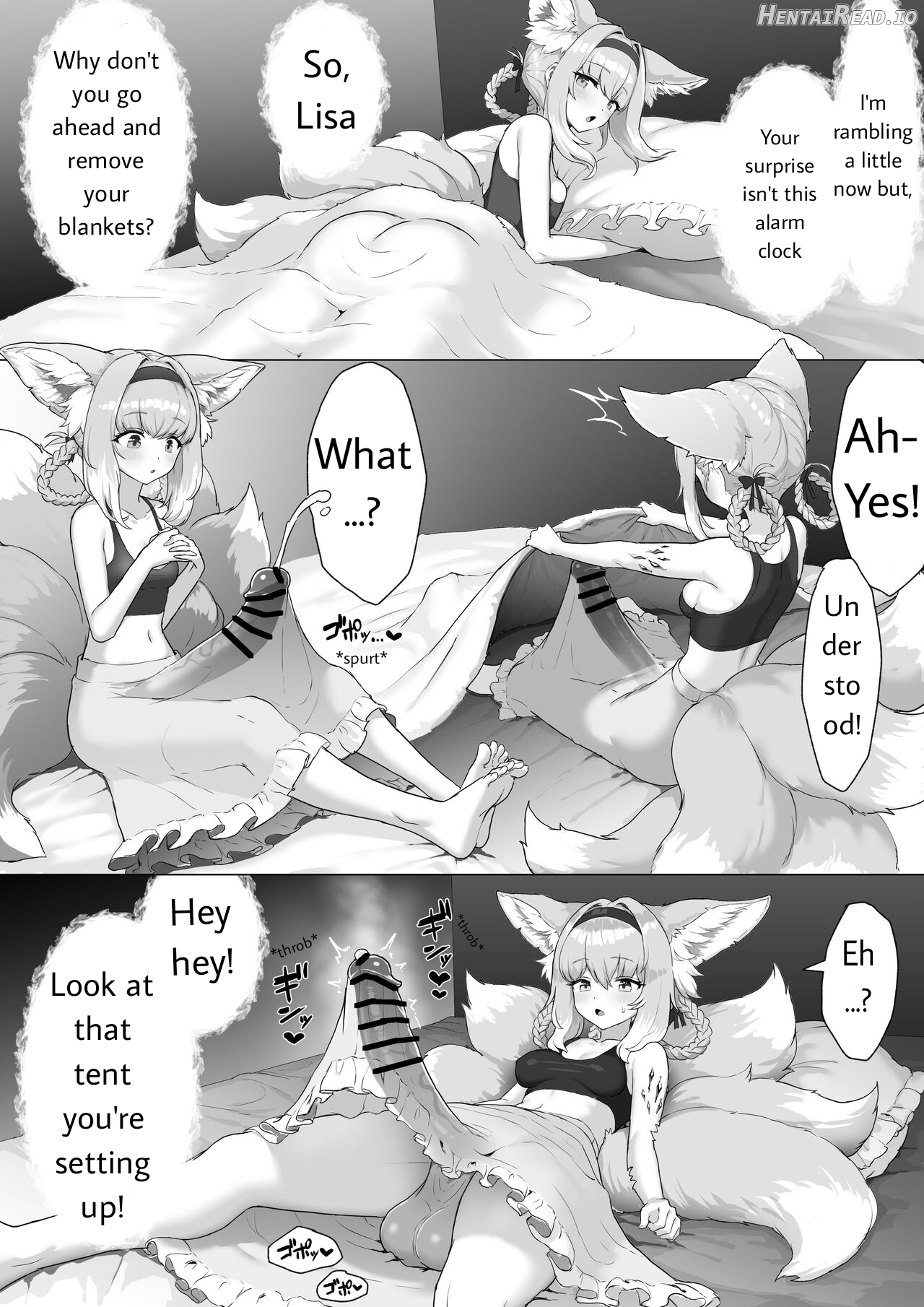 Futanari Suzuran-chan Chapter 1 - page 12