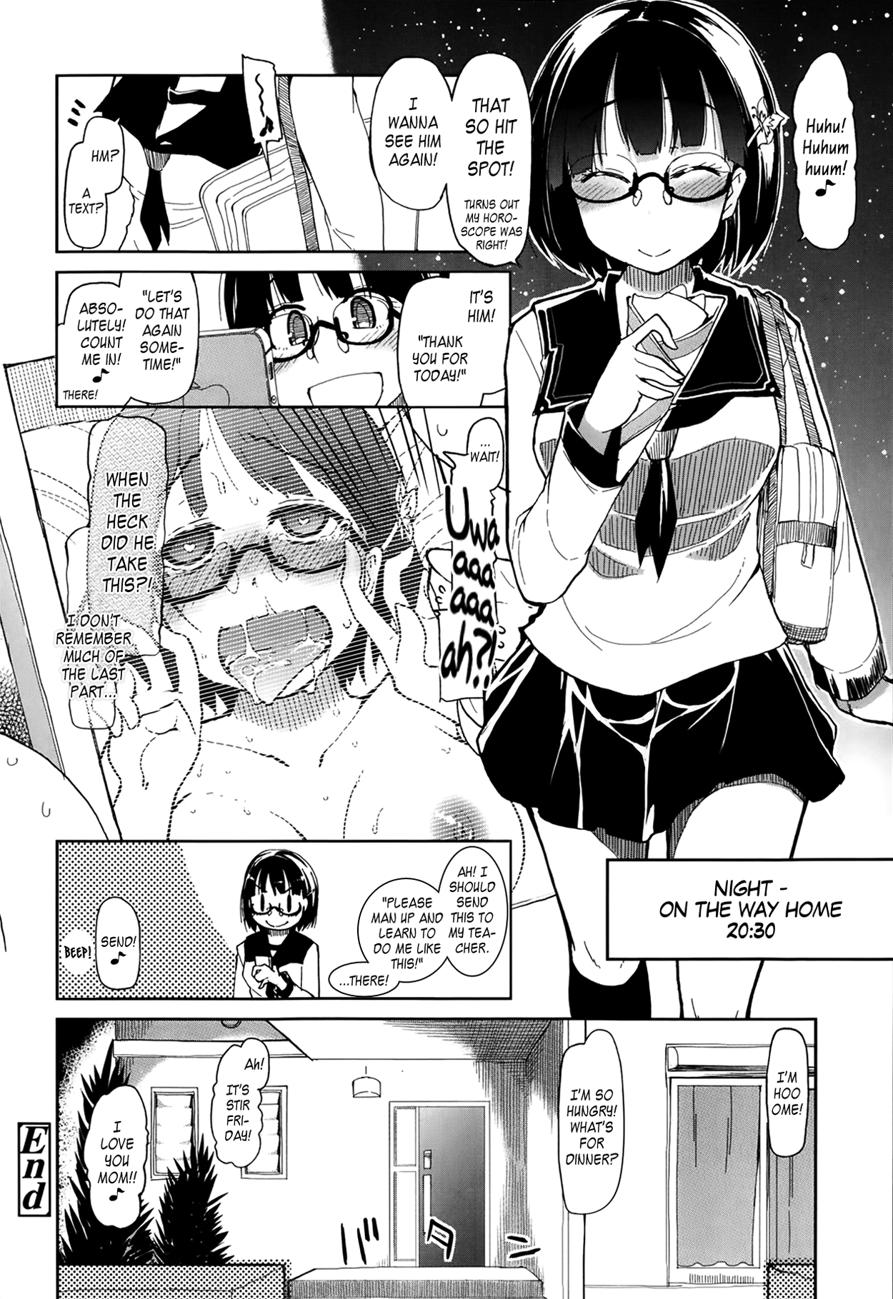 Goku Futsuu no Joshikousei no Goku Futsuu no Ichinichi Chapter 1 - page 22