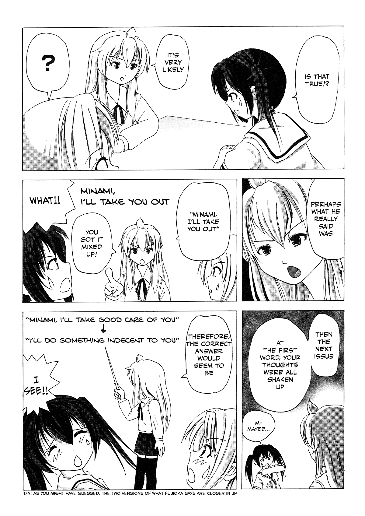 Mina Kana 2 Chapter 1 - page 4